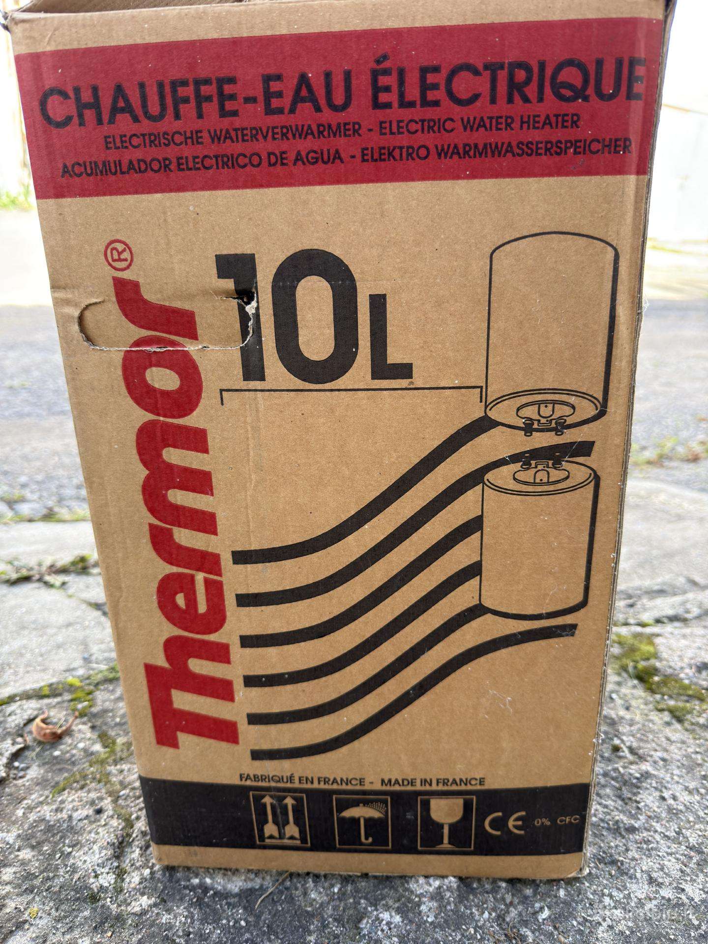 Thermor 10 ltr vandens šildytuvas