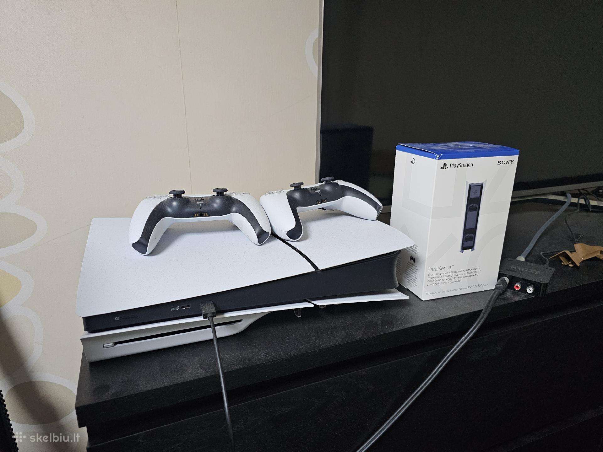 Playstation 5 1tb pilnas komplektas
