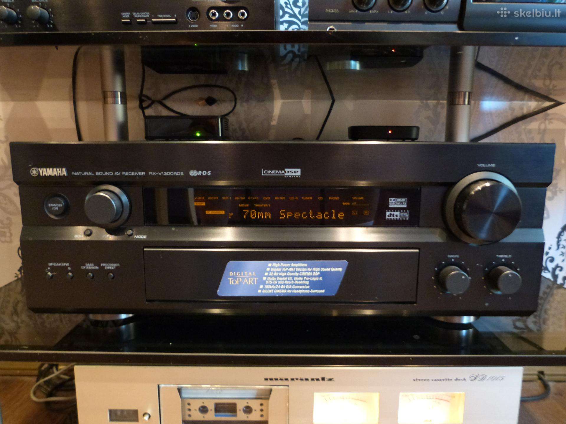 Yamaha Rx-v1300rds Receiver. 15kg. Kaip Naujas.