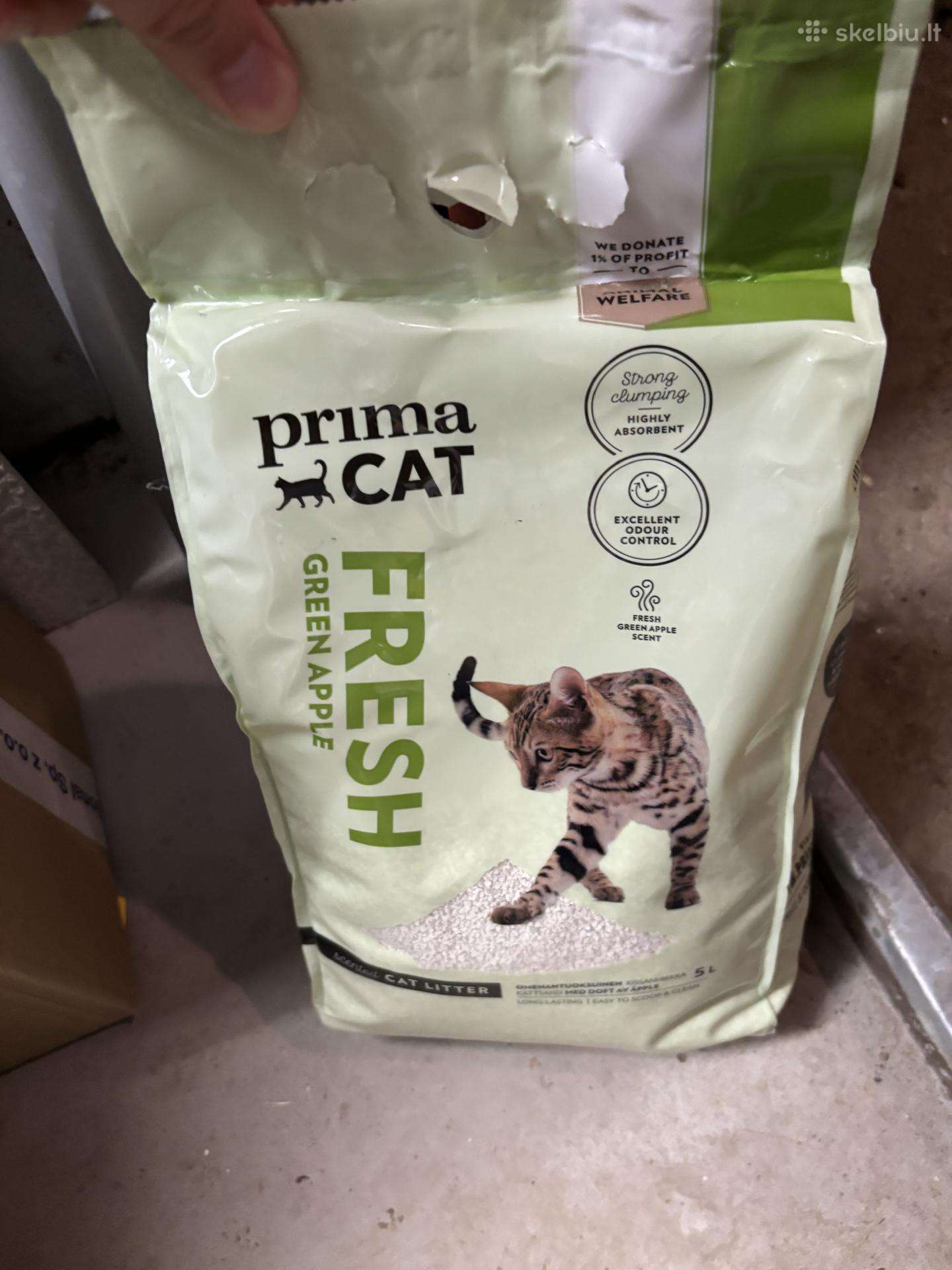 Kraikas katėms Primacat, Fresh, obuolių aromato 5