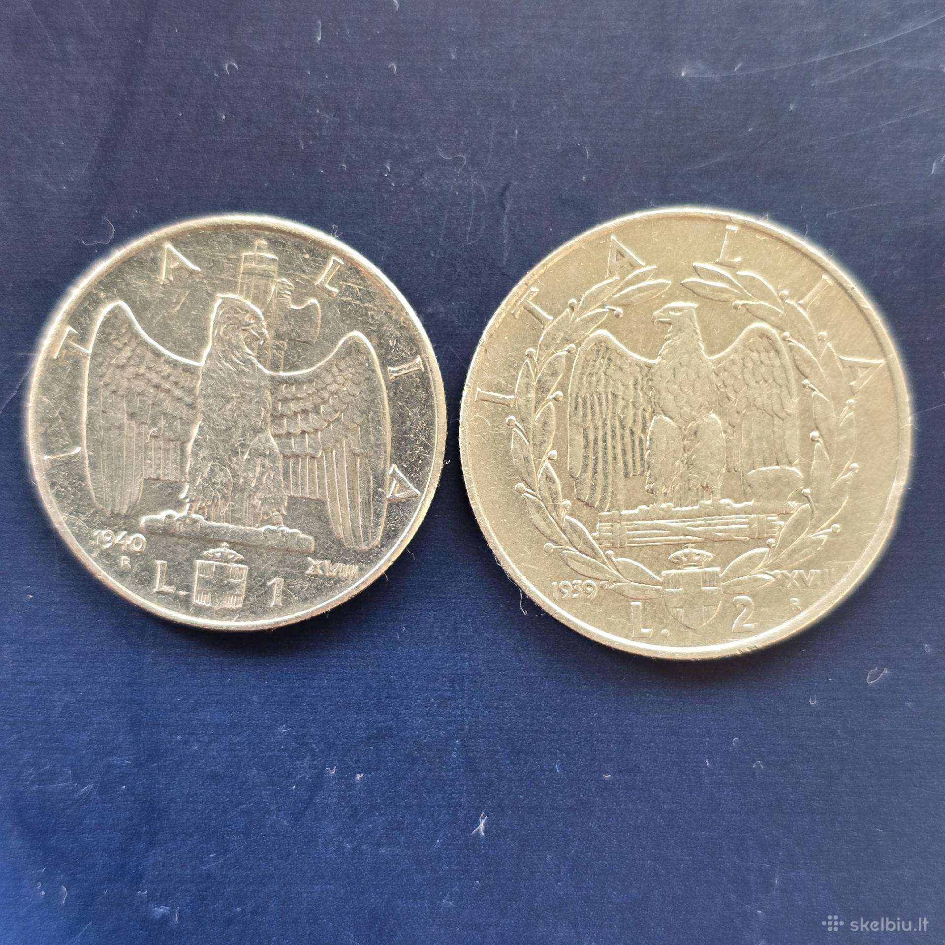 Italija 1939-40 1,2 liros rink.