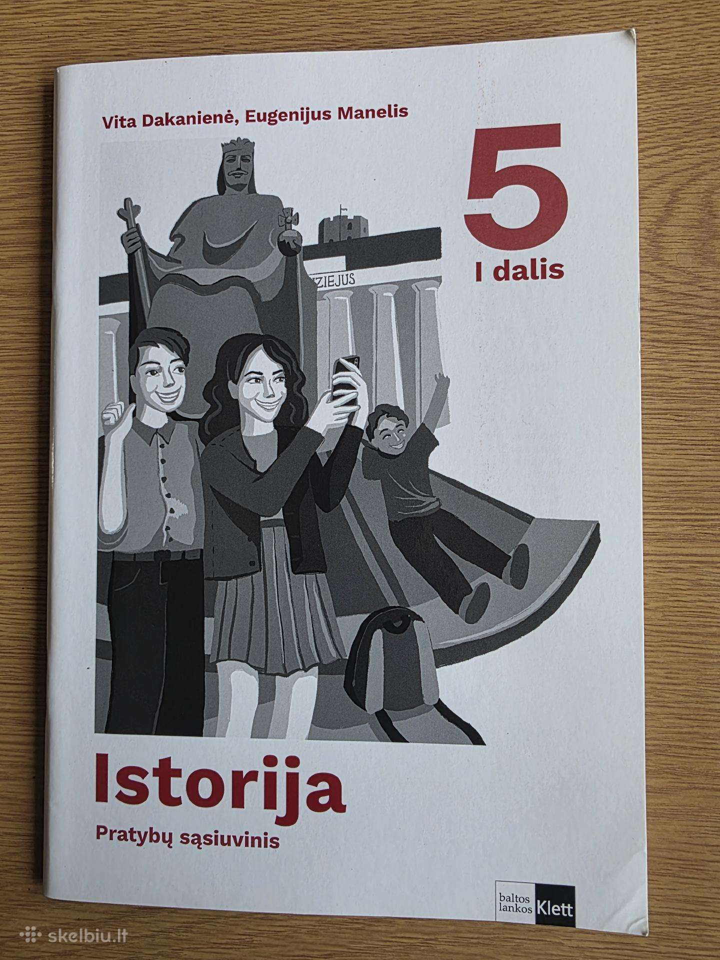 Istorijos pratybų sąsiuvinis 5 klasei