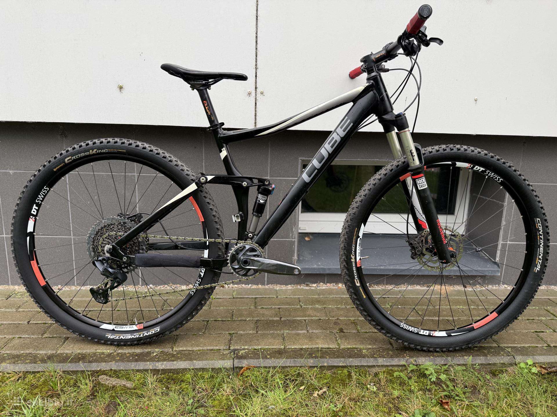 Kalnų dviratis Cube Stereo 120 Hpa Pro 29
