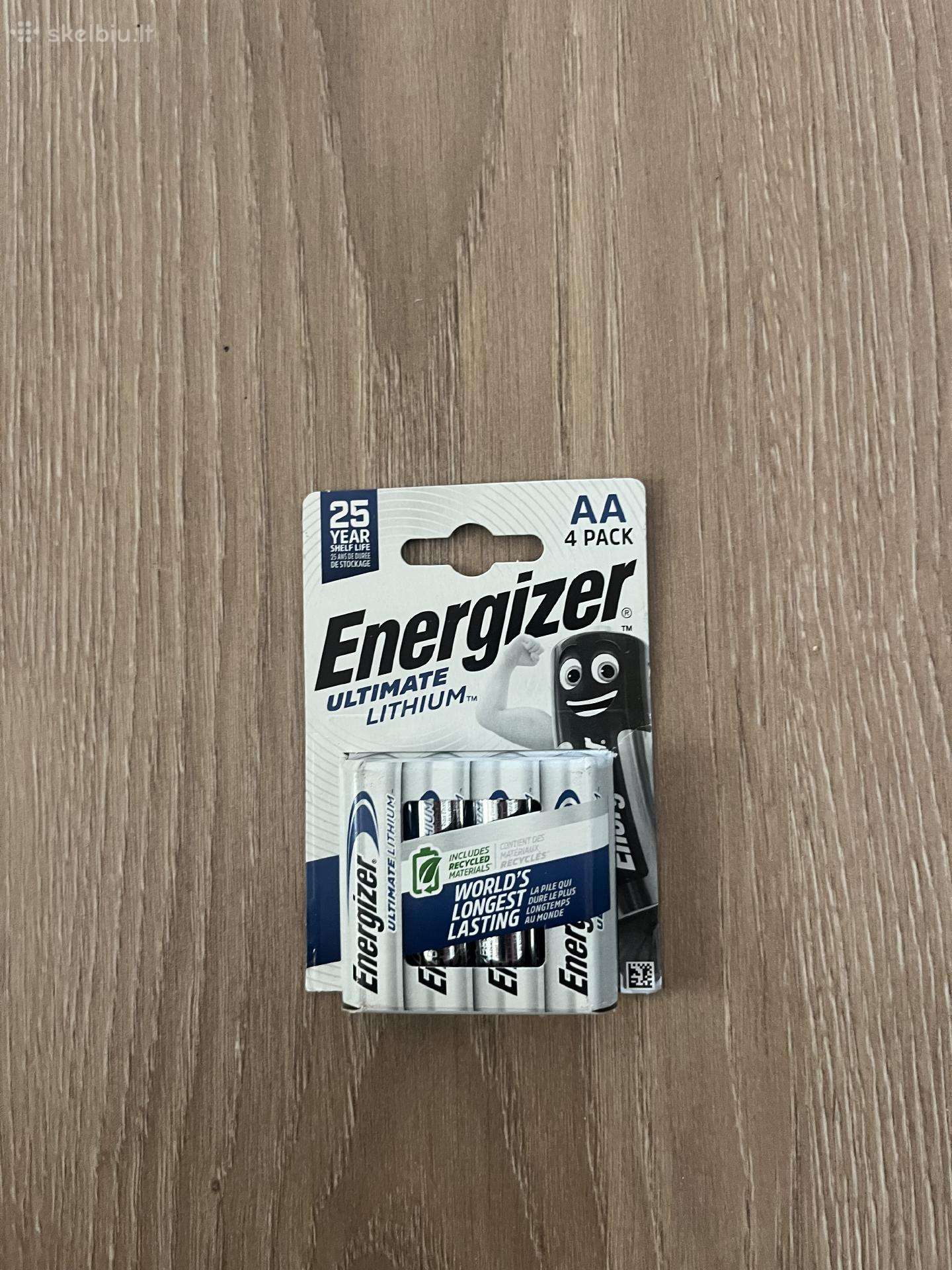 Energizer baterijos Aa ir Aa
