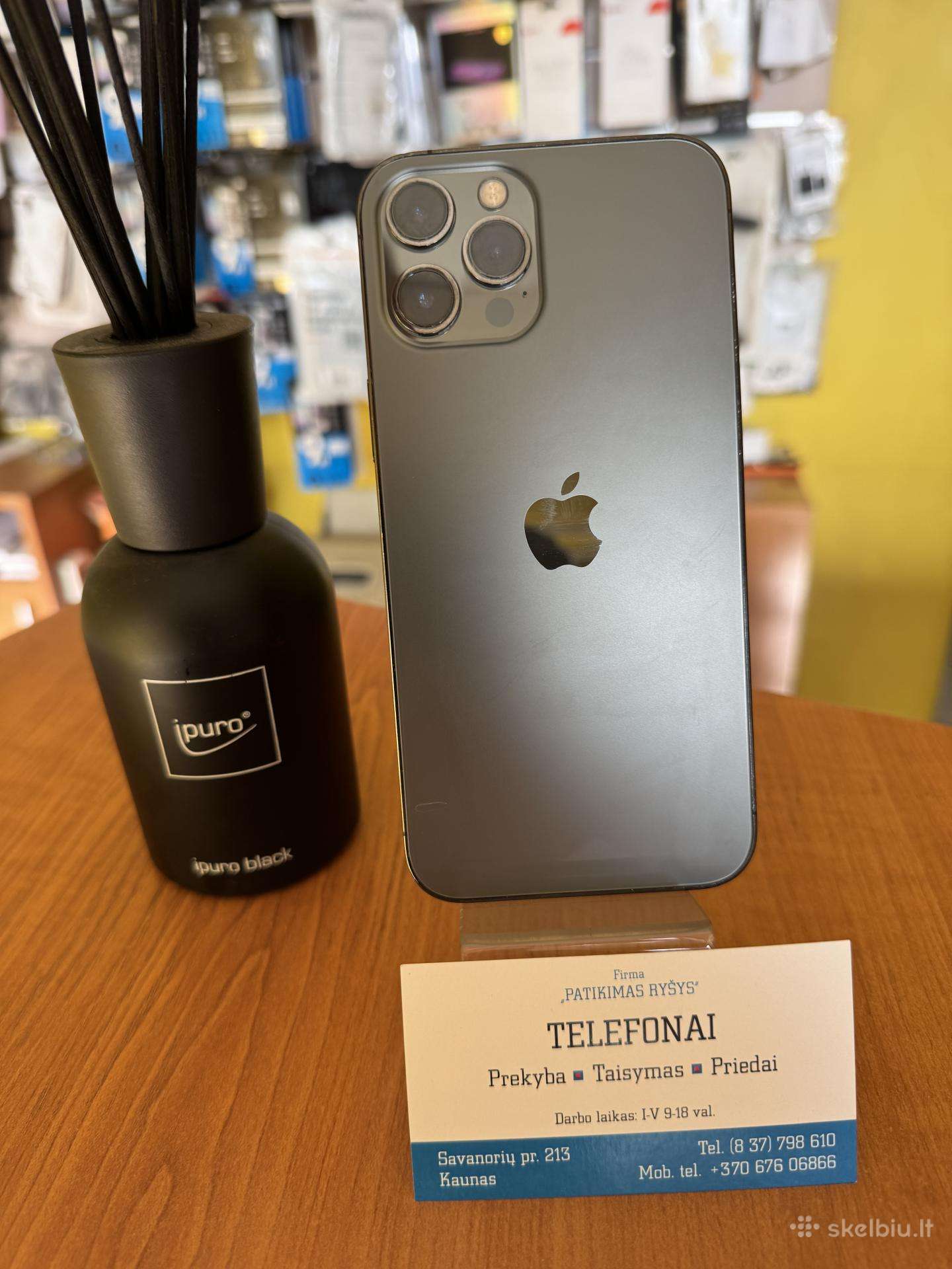 iPhone 12promax 128gb Graphite Su Garantija