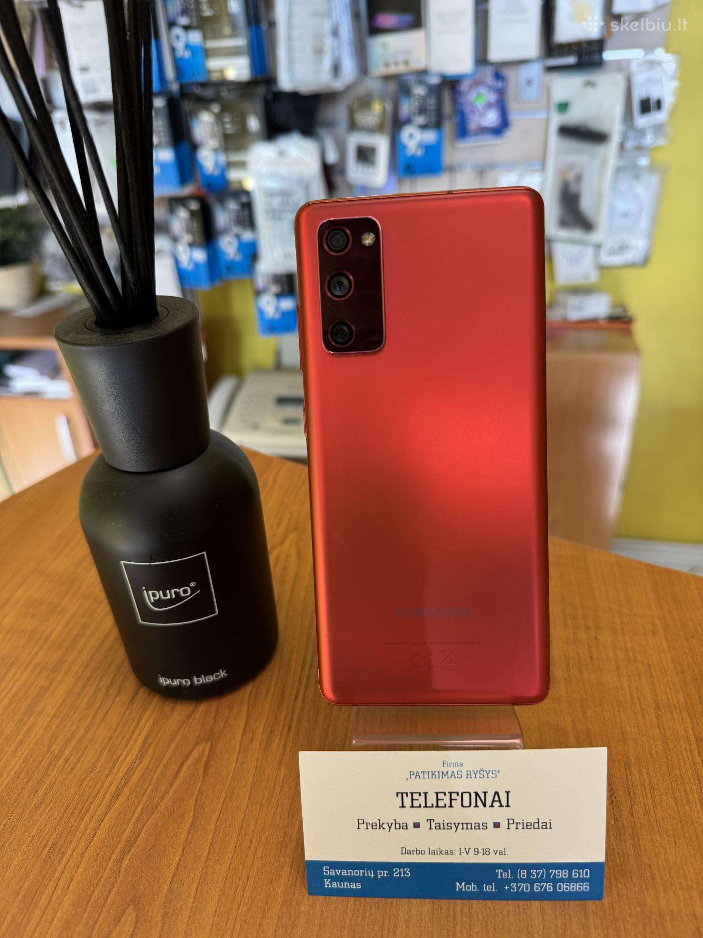 Samsung S20fe 128gb Red Su Garantija