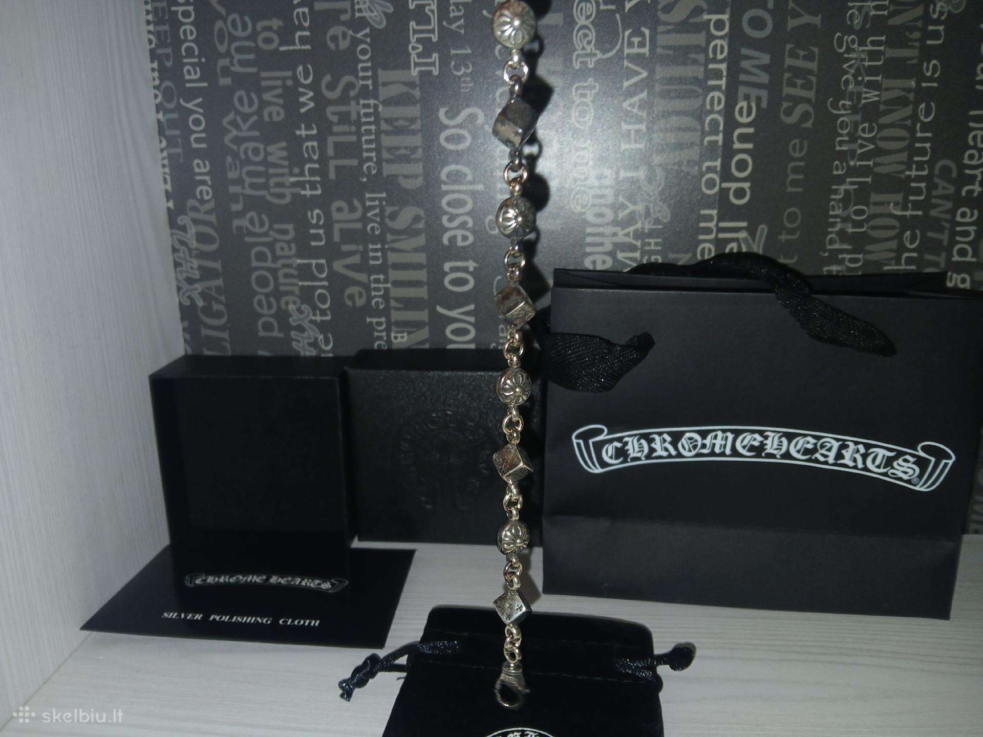 Chrome hearts dice bracelet