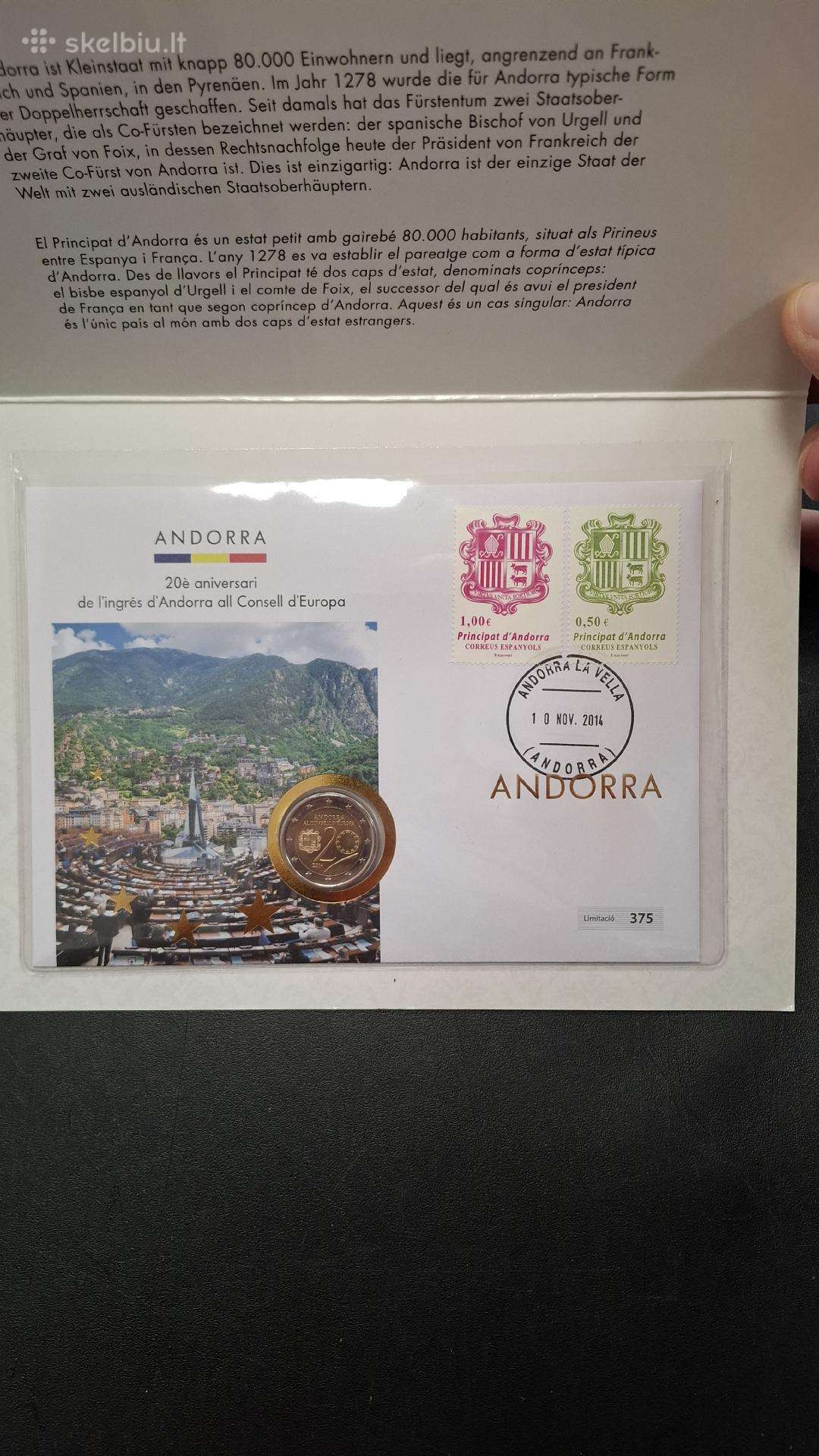 2014 820 metų Andorai Europos Taryboje