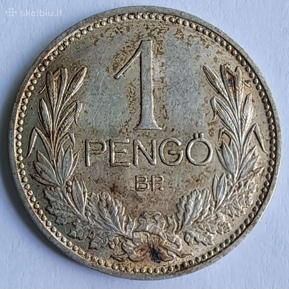 1939 Vengrija 1 pengė