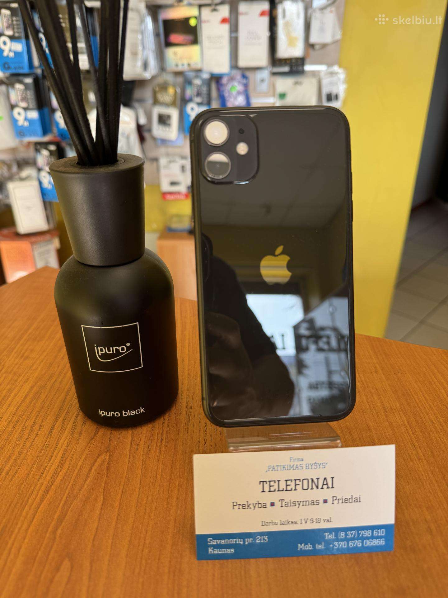 iPhone 11 Black 128gb Su Garantija