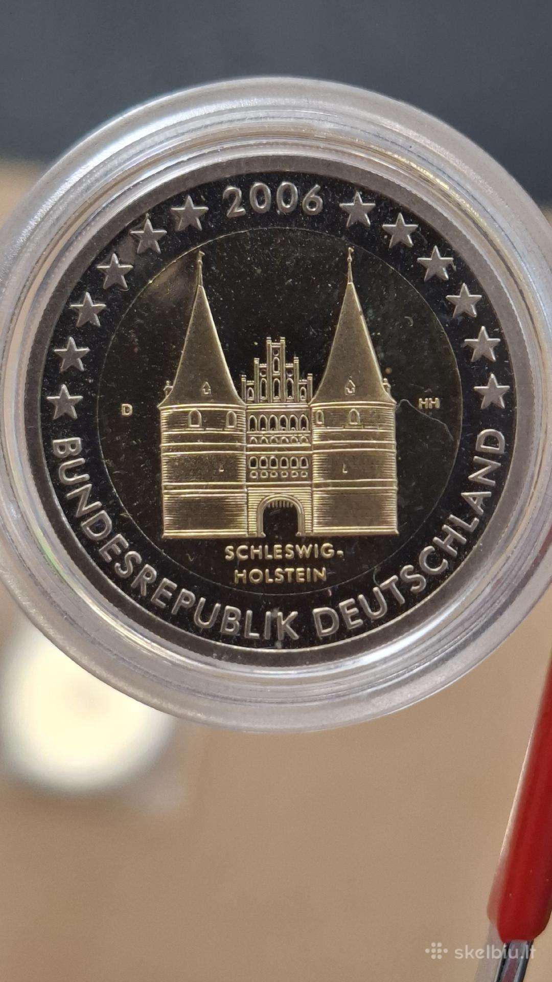 Vokietija 2006 2€ proof