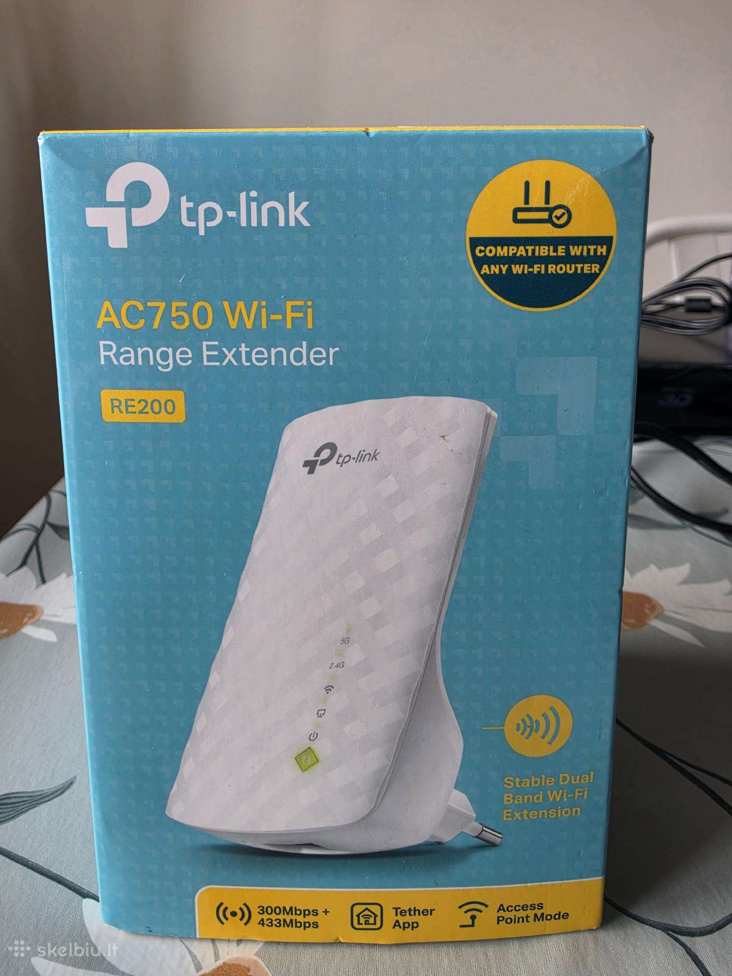 Tp-link Re200 Ac750 Wi-fi Range Extender