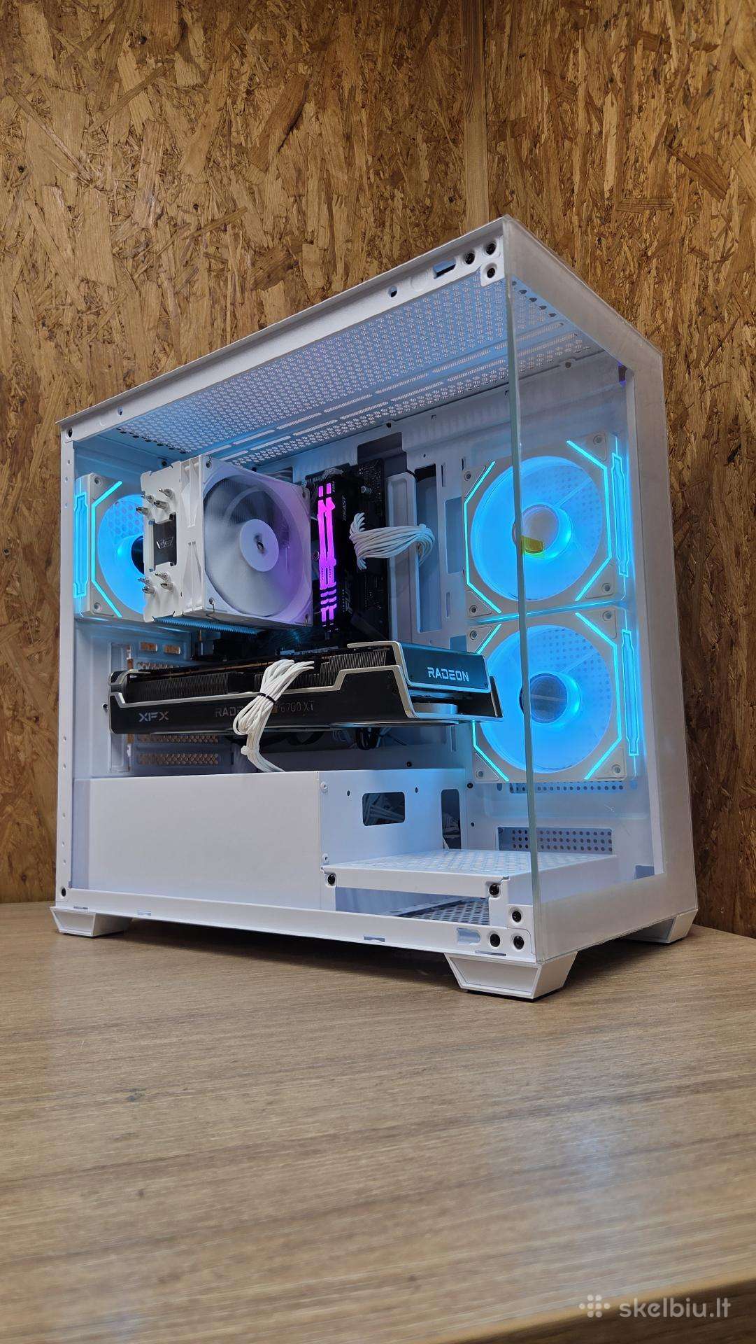Zaidimu kompiuteris , Ryzen 5 . rx 6700xt