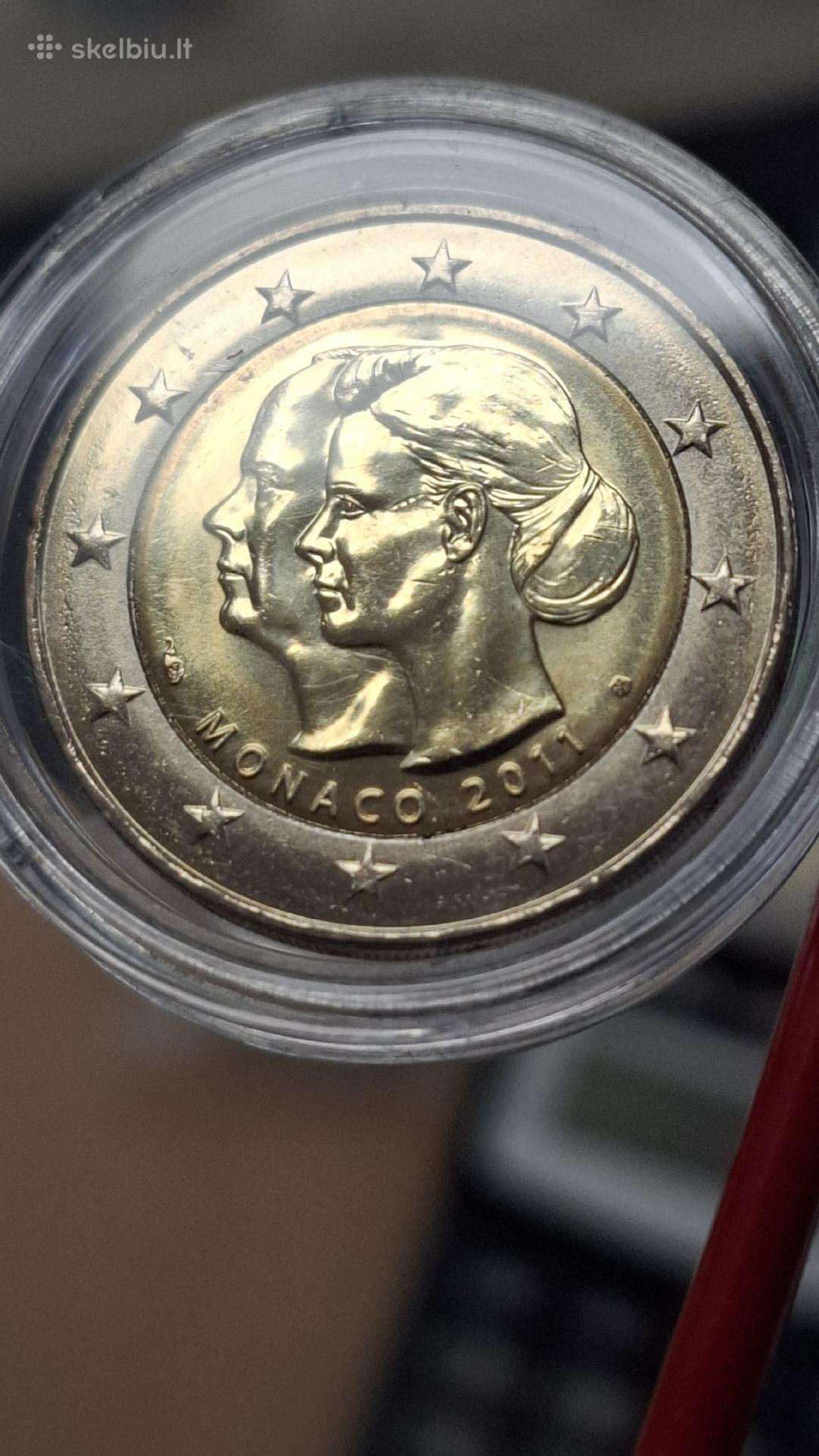 Monakas 2011 2€ proginė moneta