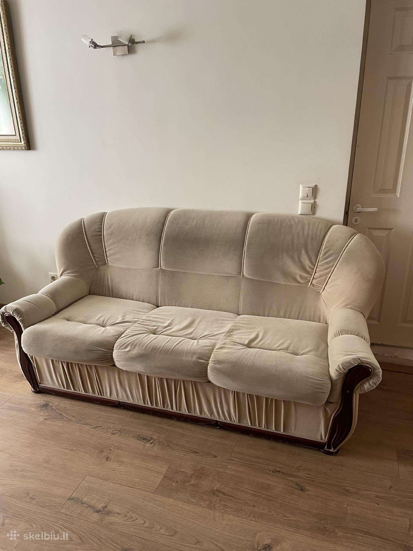 Sofa lova su miegojimo funkcija