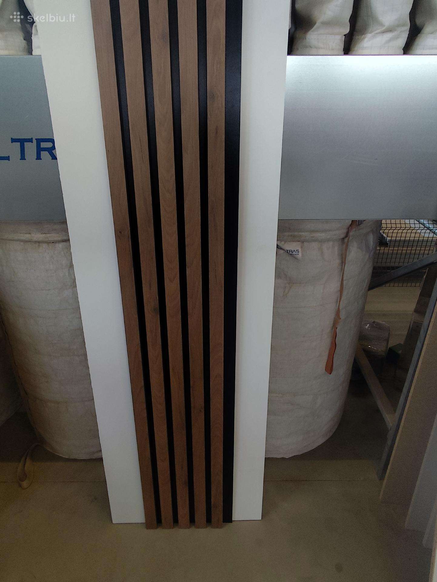 Sienų panelės lamelės – Ąžuolo Hpl / Mdf 2750x300
