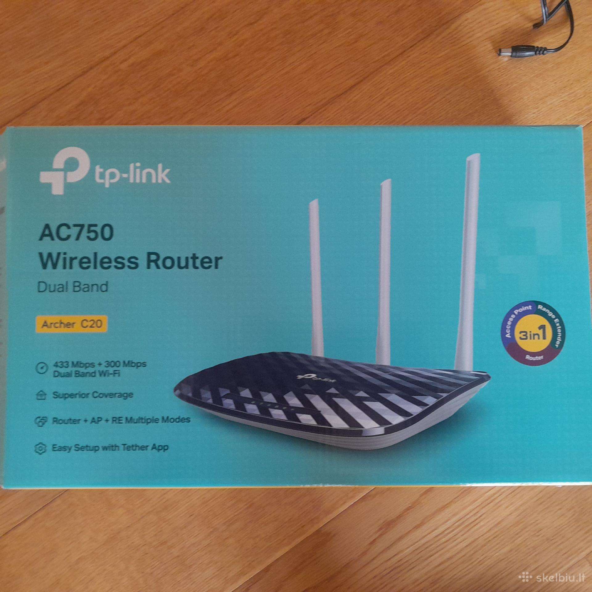 Ac750 Wireless Router Dual Band Archer C20
