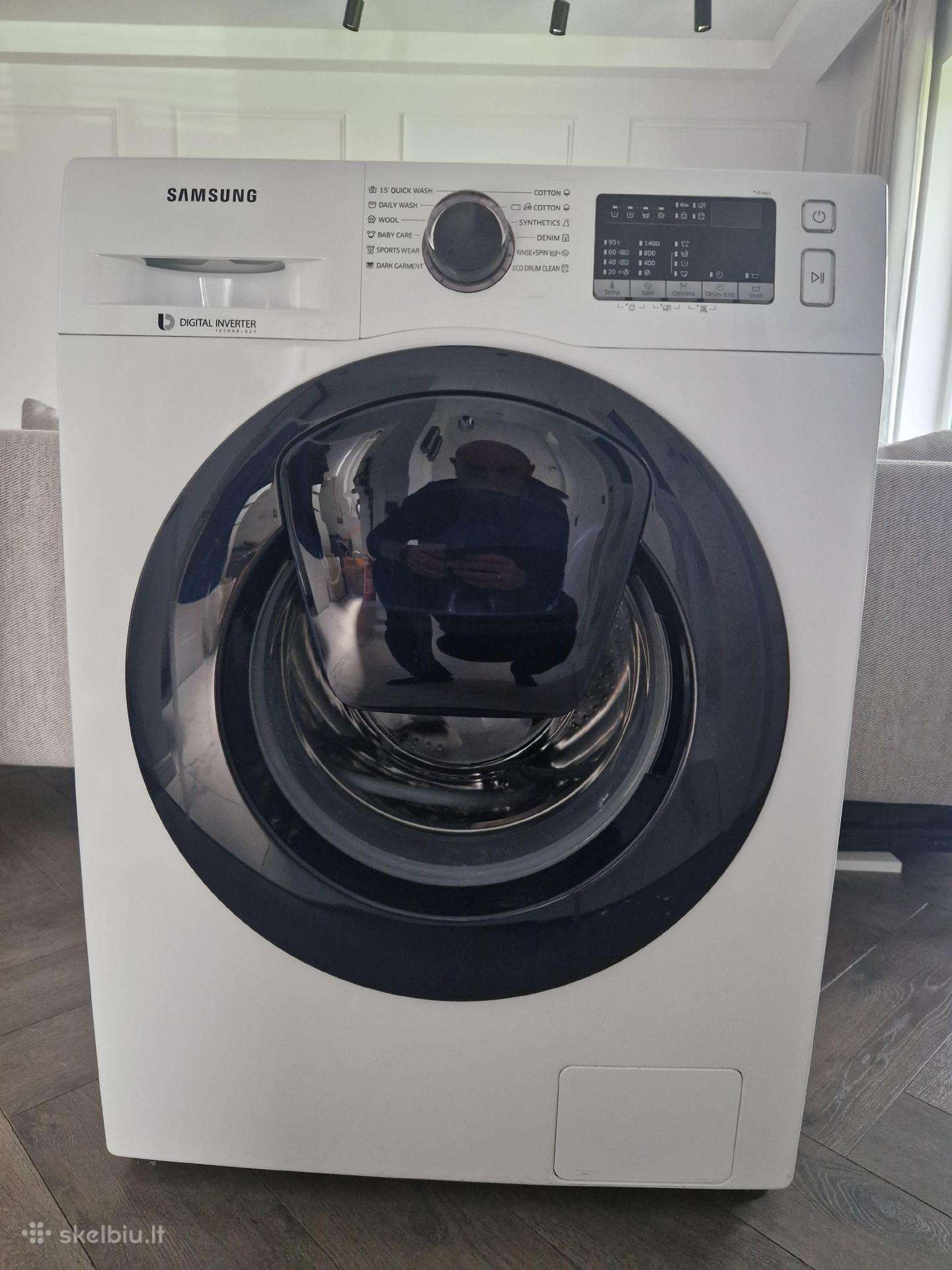 Samsung Ww90k44305w - 9 kg Addwash