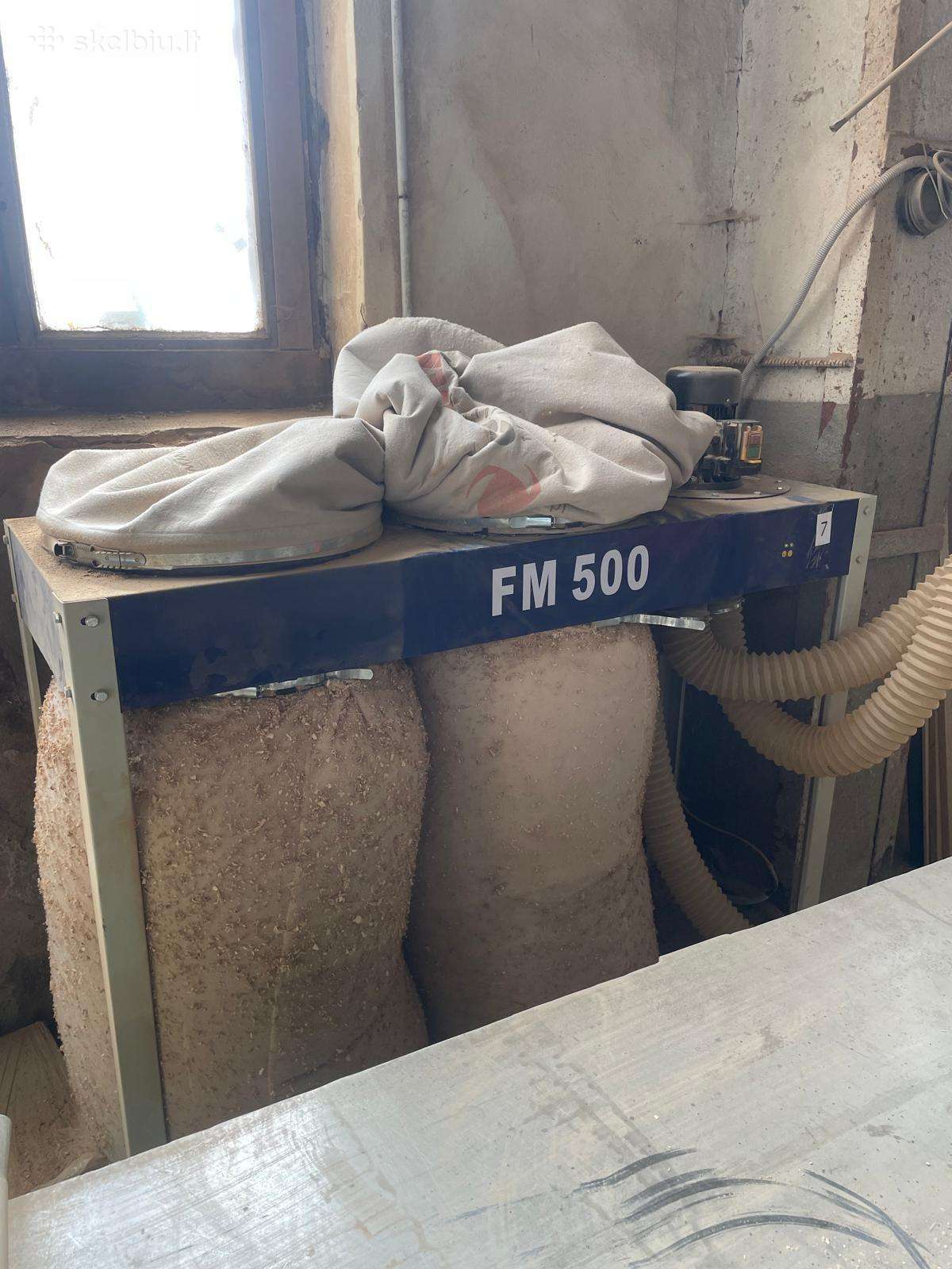 Cormak Fm500 skiedrų ir dulkių nutraukėjas, 2,8 kw