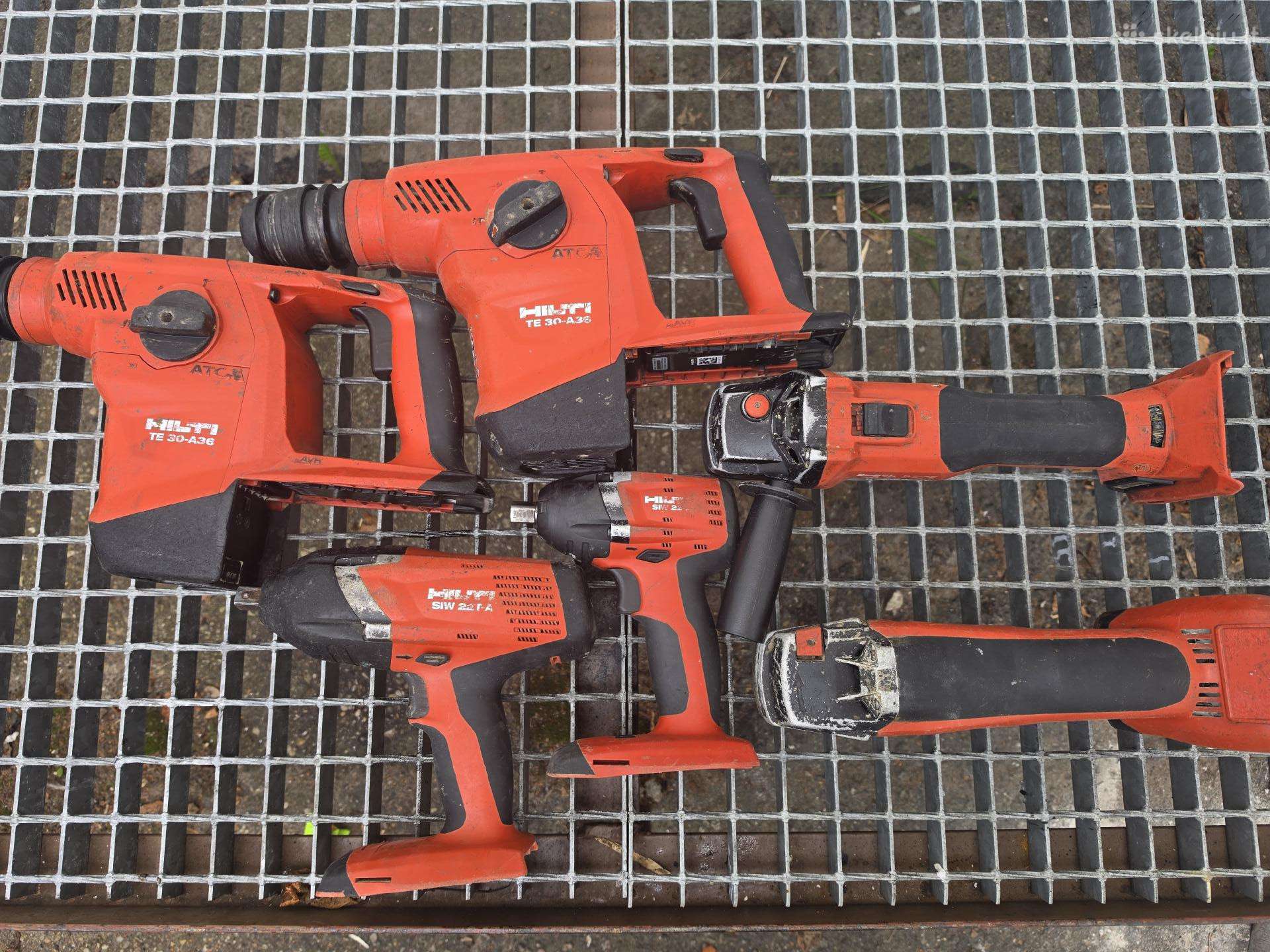 Hilti akumuliatoriniai irankiai