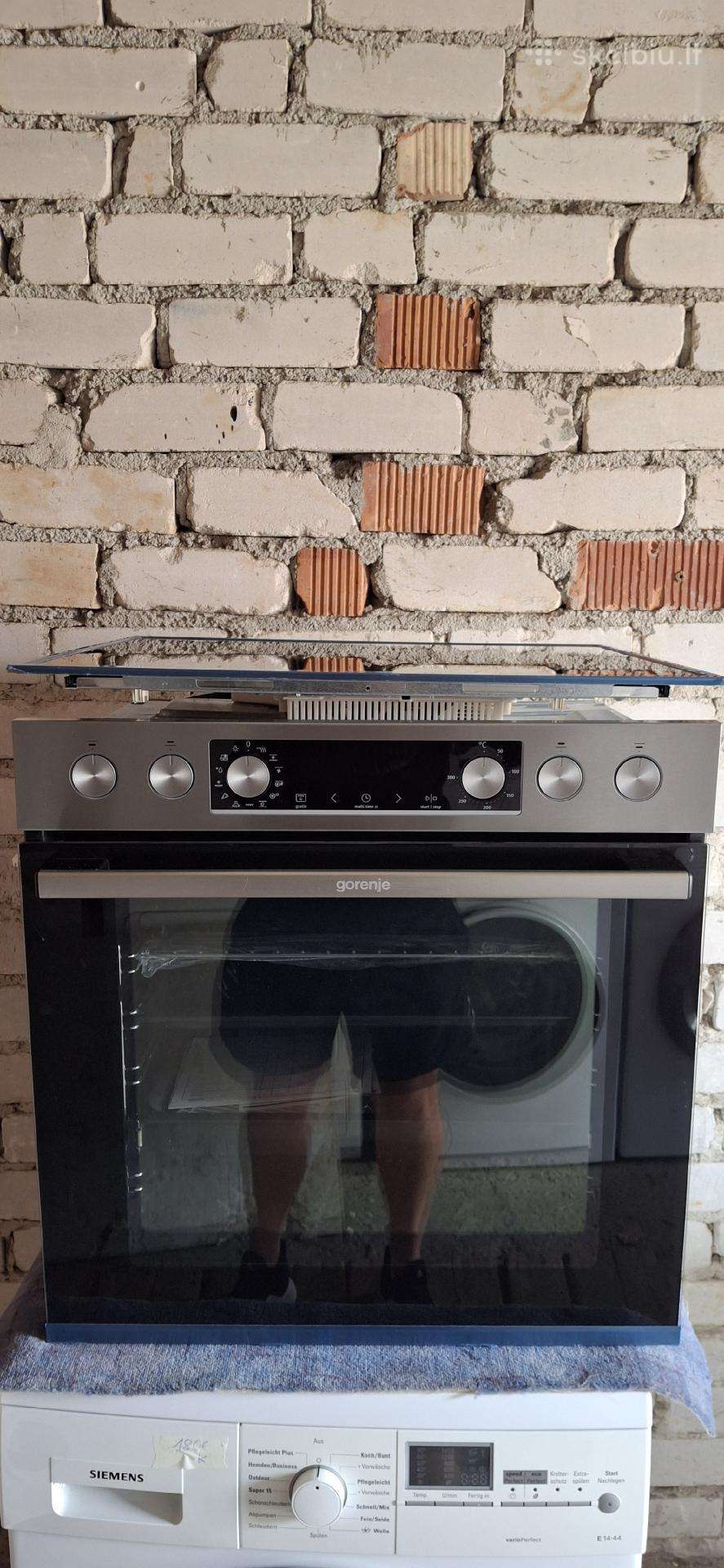Elektrinė orkaitė su indukcine kaitlente "Gorenje"