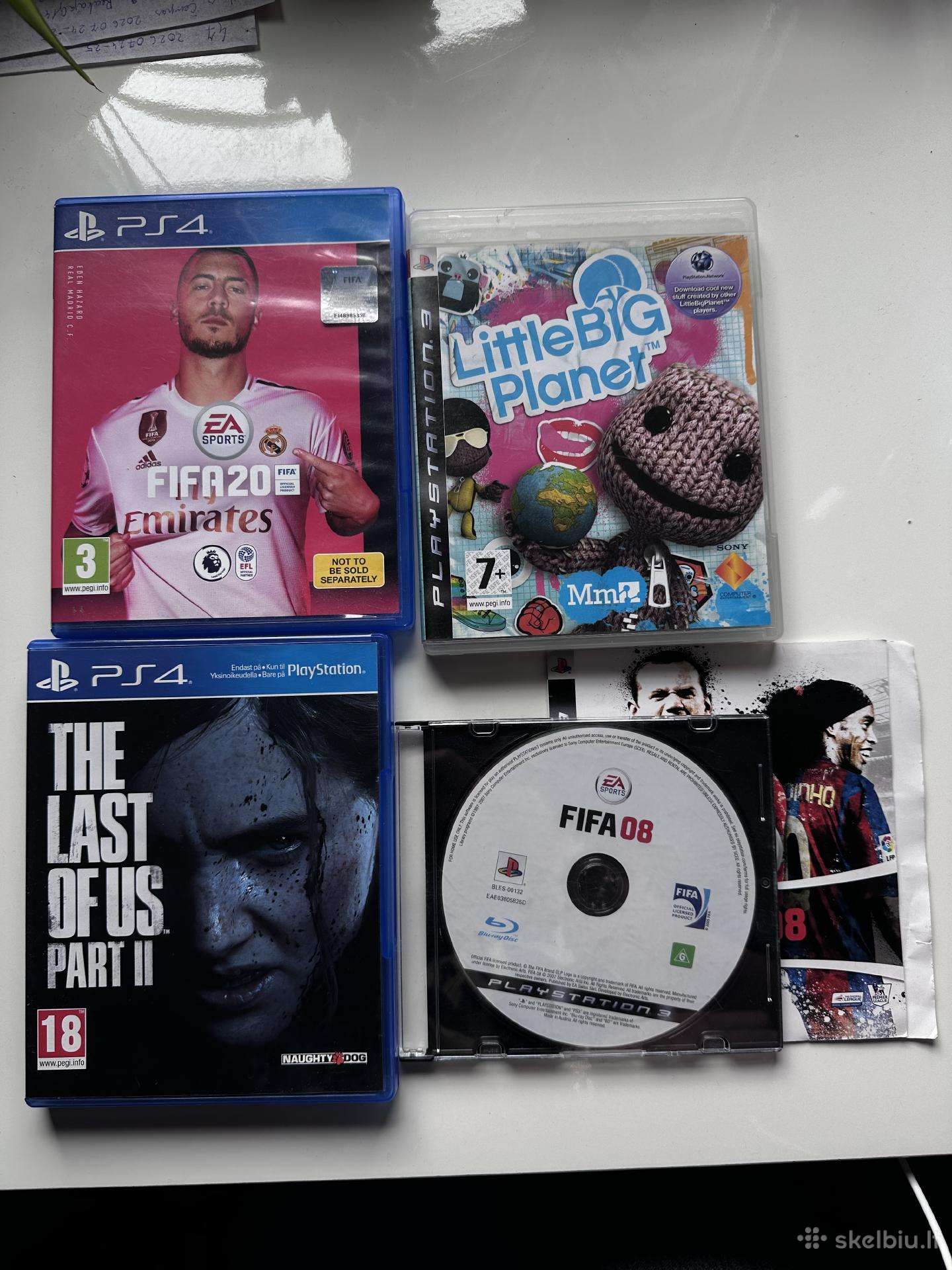 Ps4 ir PS3 zaidimai