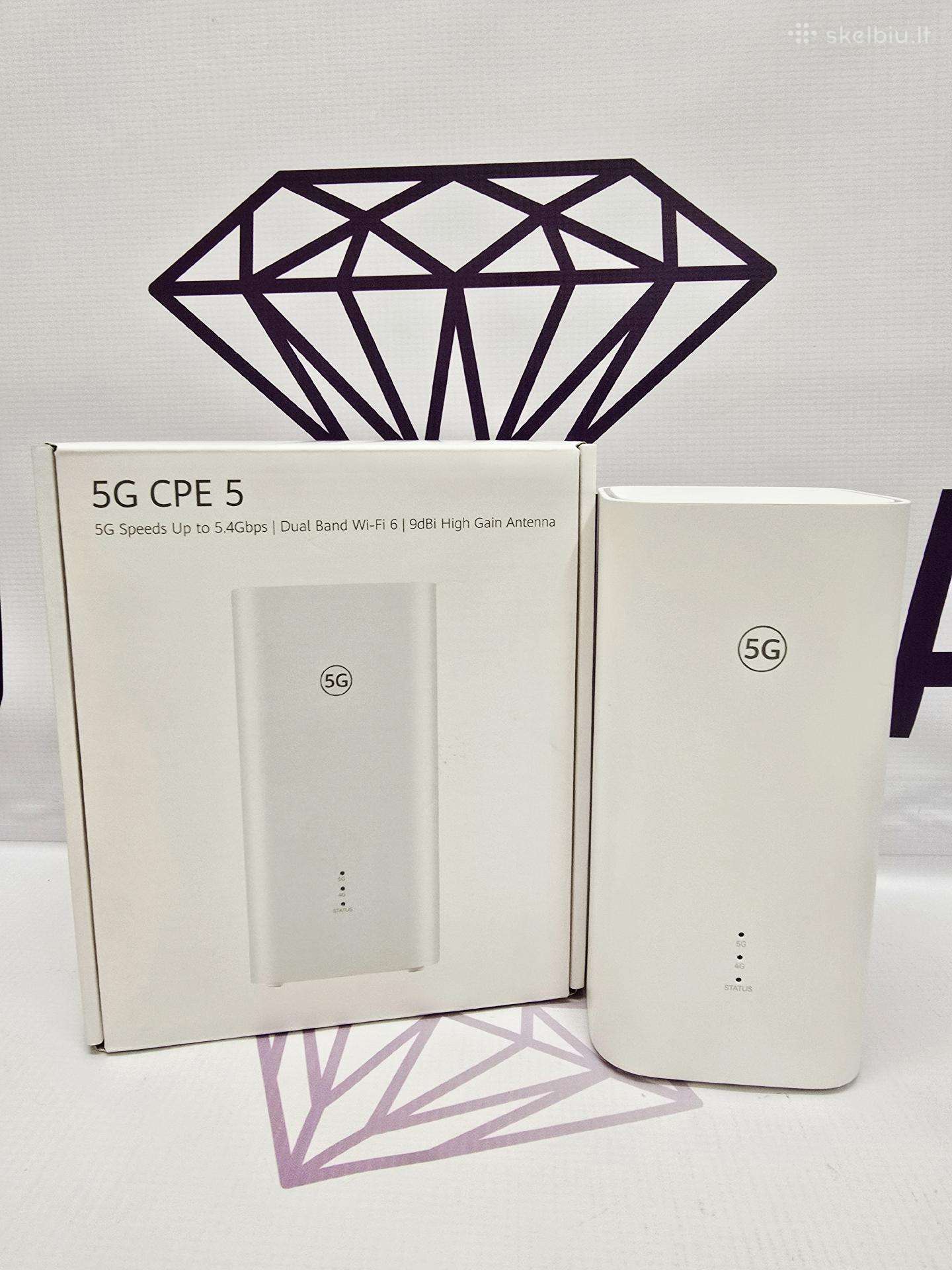 5G modemas, siunčiame