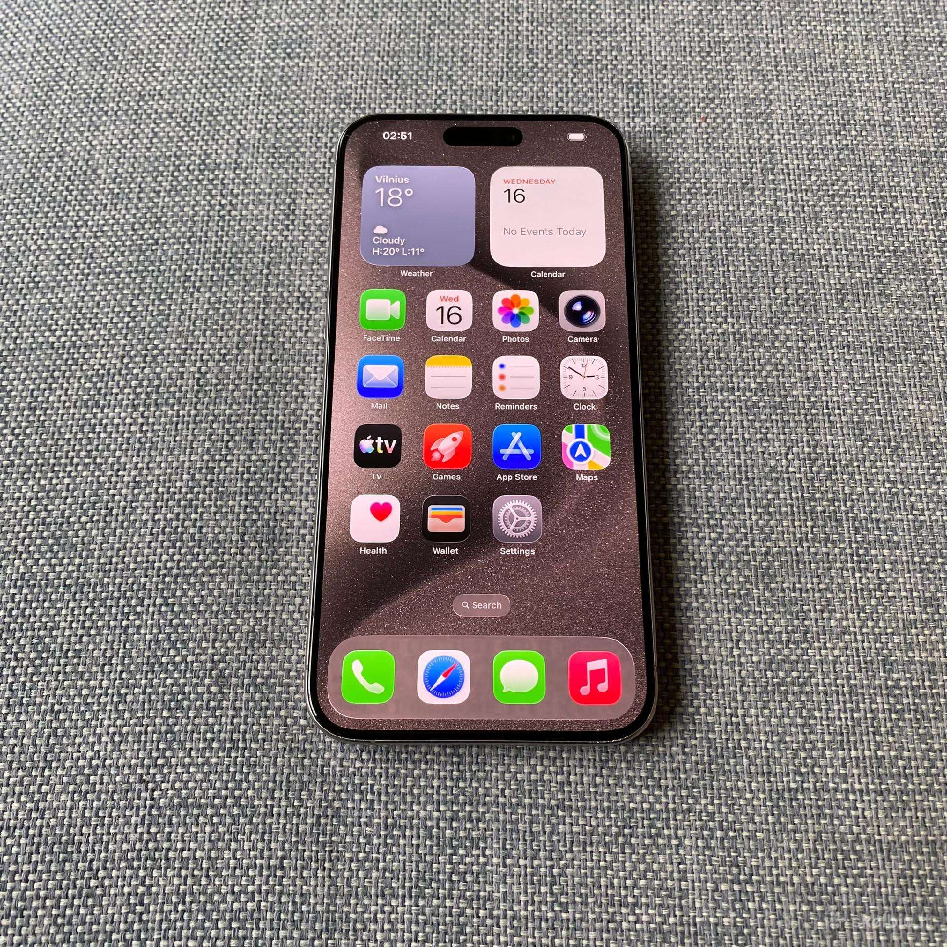 Apple iPhone 15 Pro Max 256gb Natural Titanium