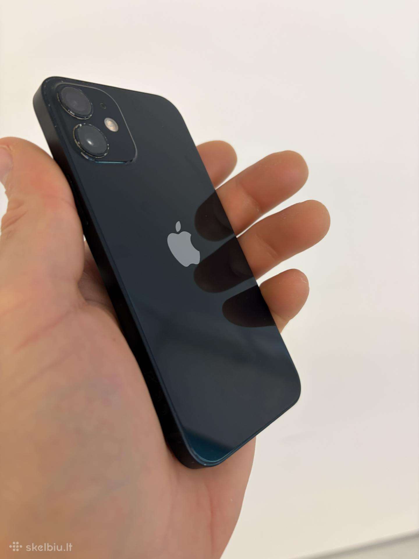 iPhone 12 mini 128gb (juodas)