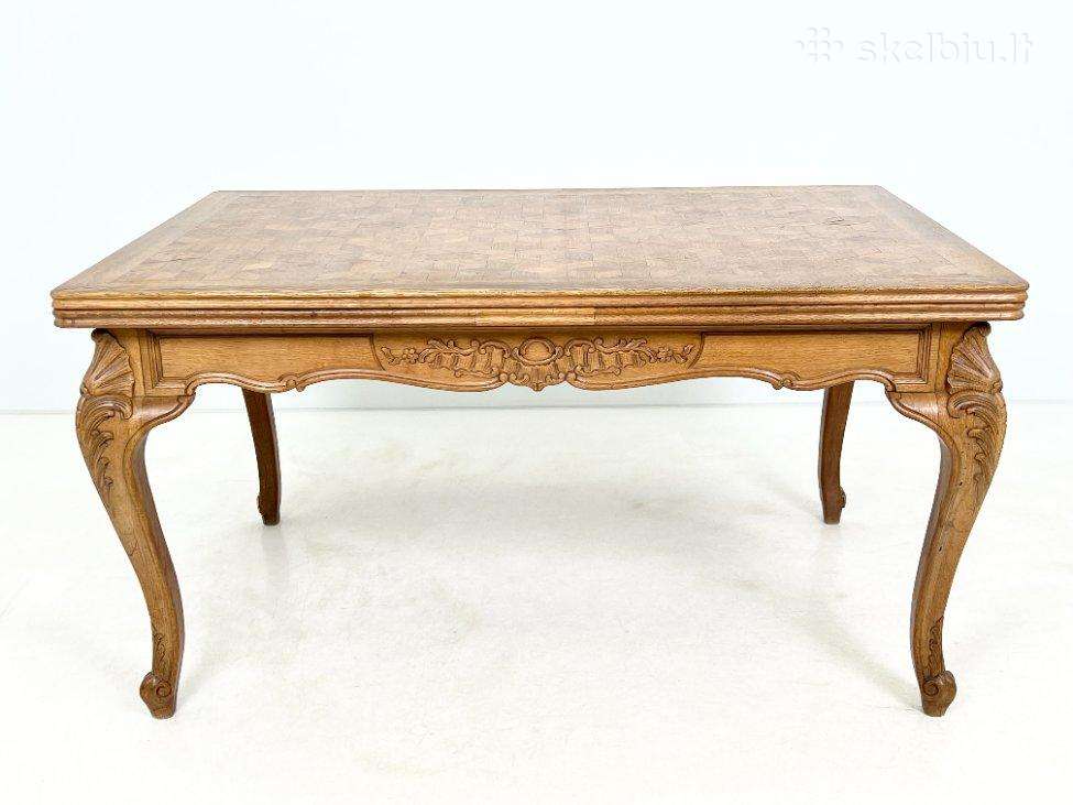Medinė mid century komoda - baras