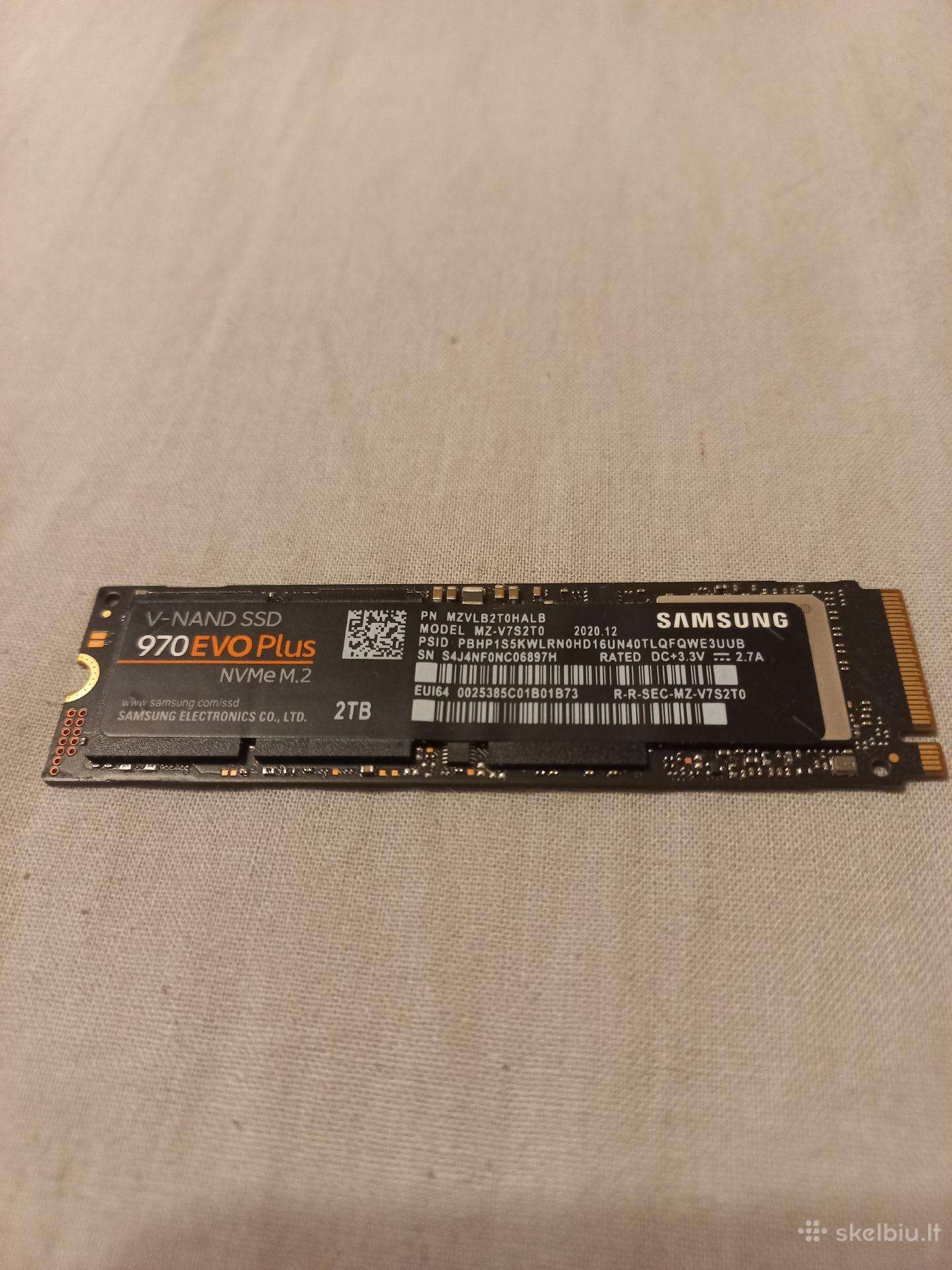 Samsung EVO 970 plus 2tb 99%