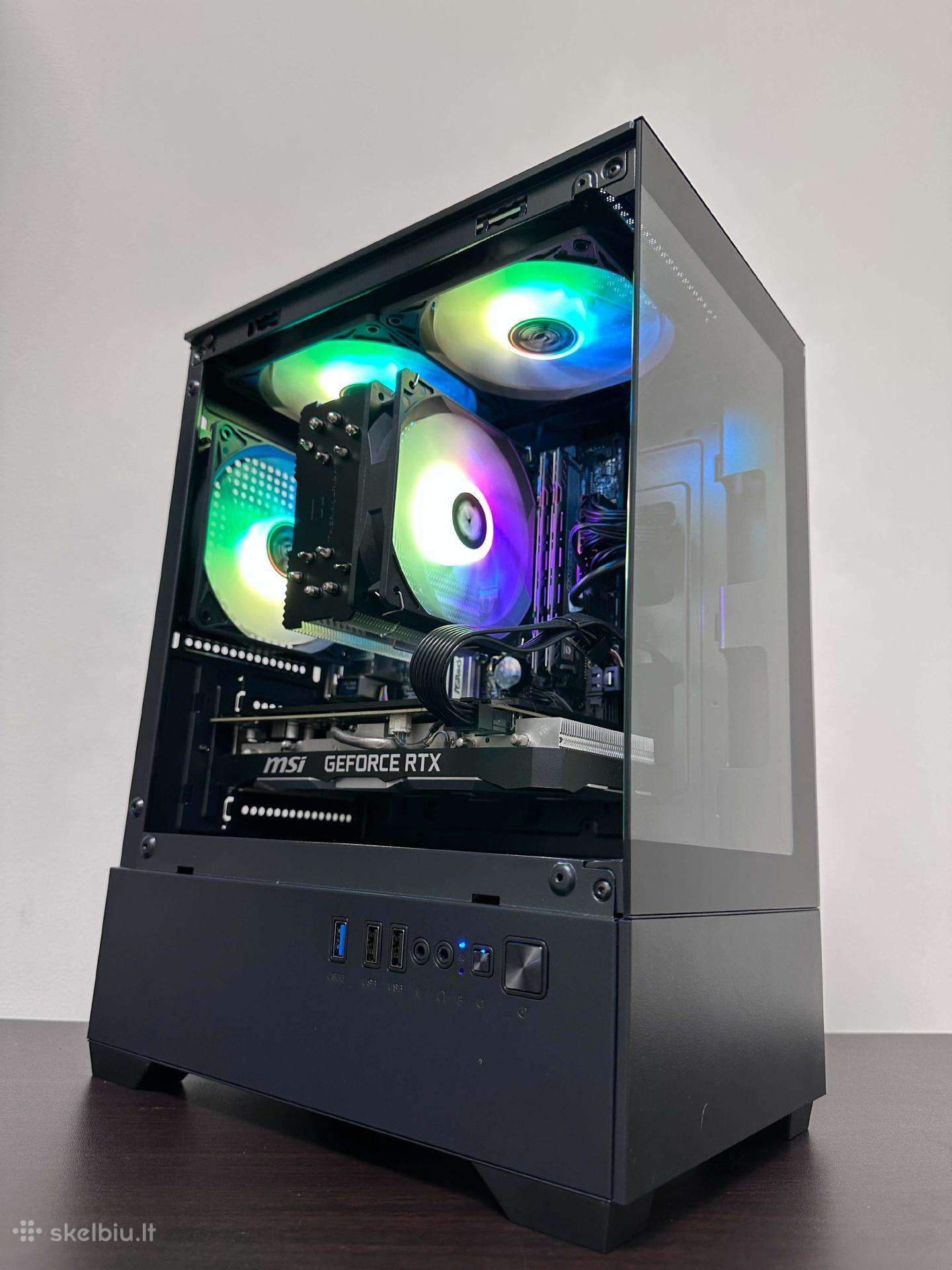 Žaidimų kompiuteris i5-8400 Rtx 2060 16 GB