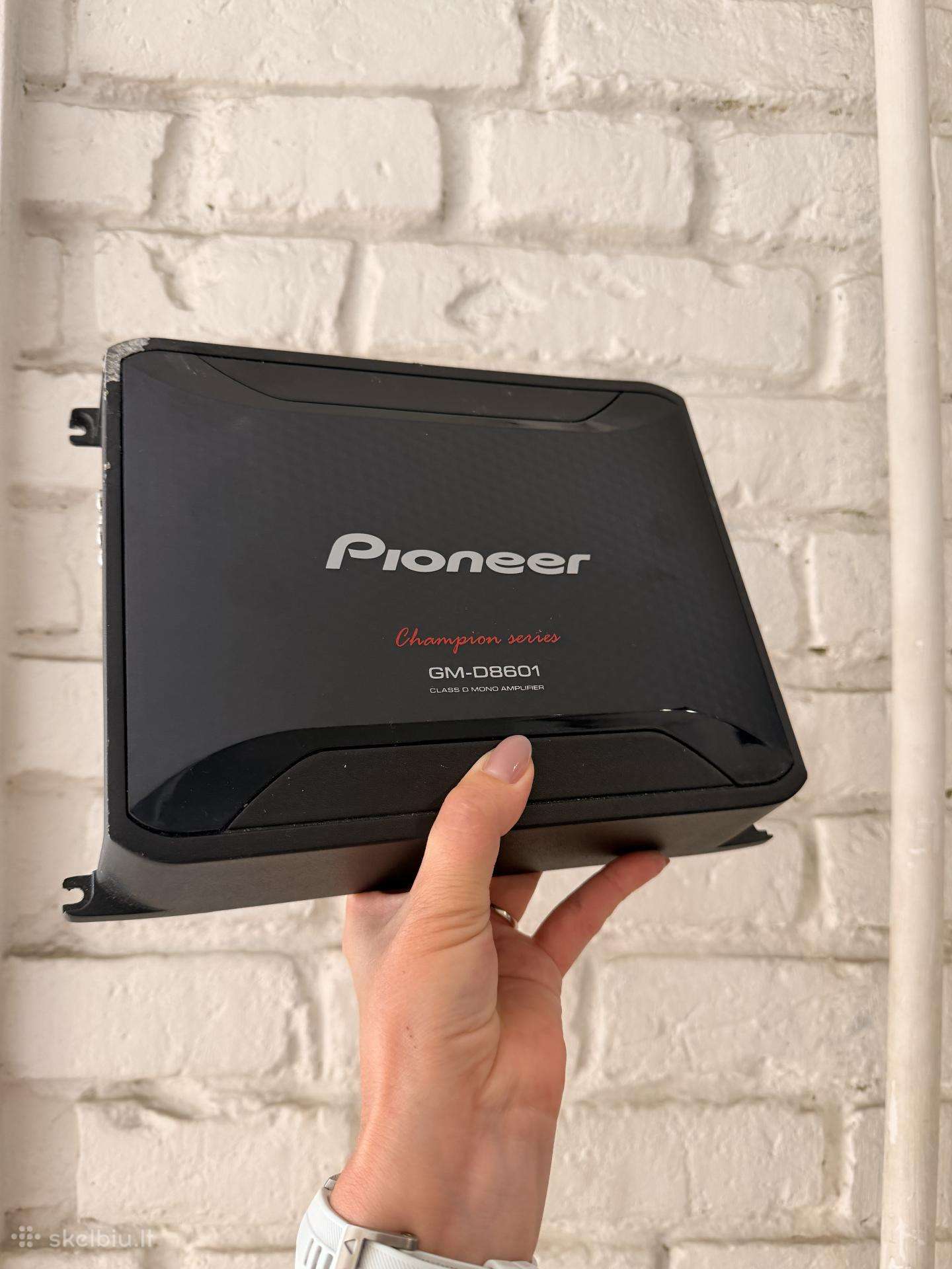 Pioneer Gm-d8601 automobilinis stiprintuvass