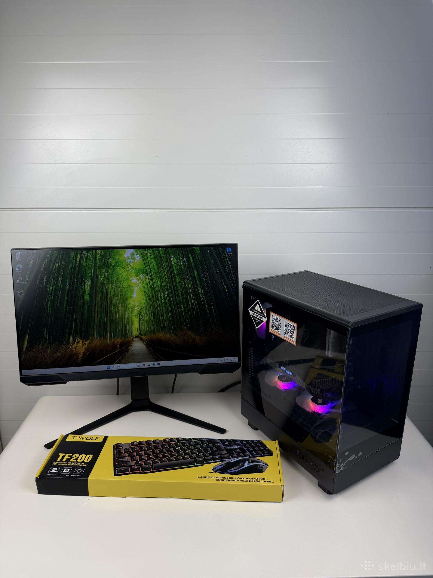 Žaidimų Kompiuterio Komplektas Rtx 2060 I5 165hz