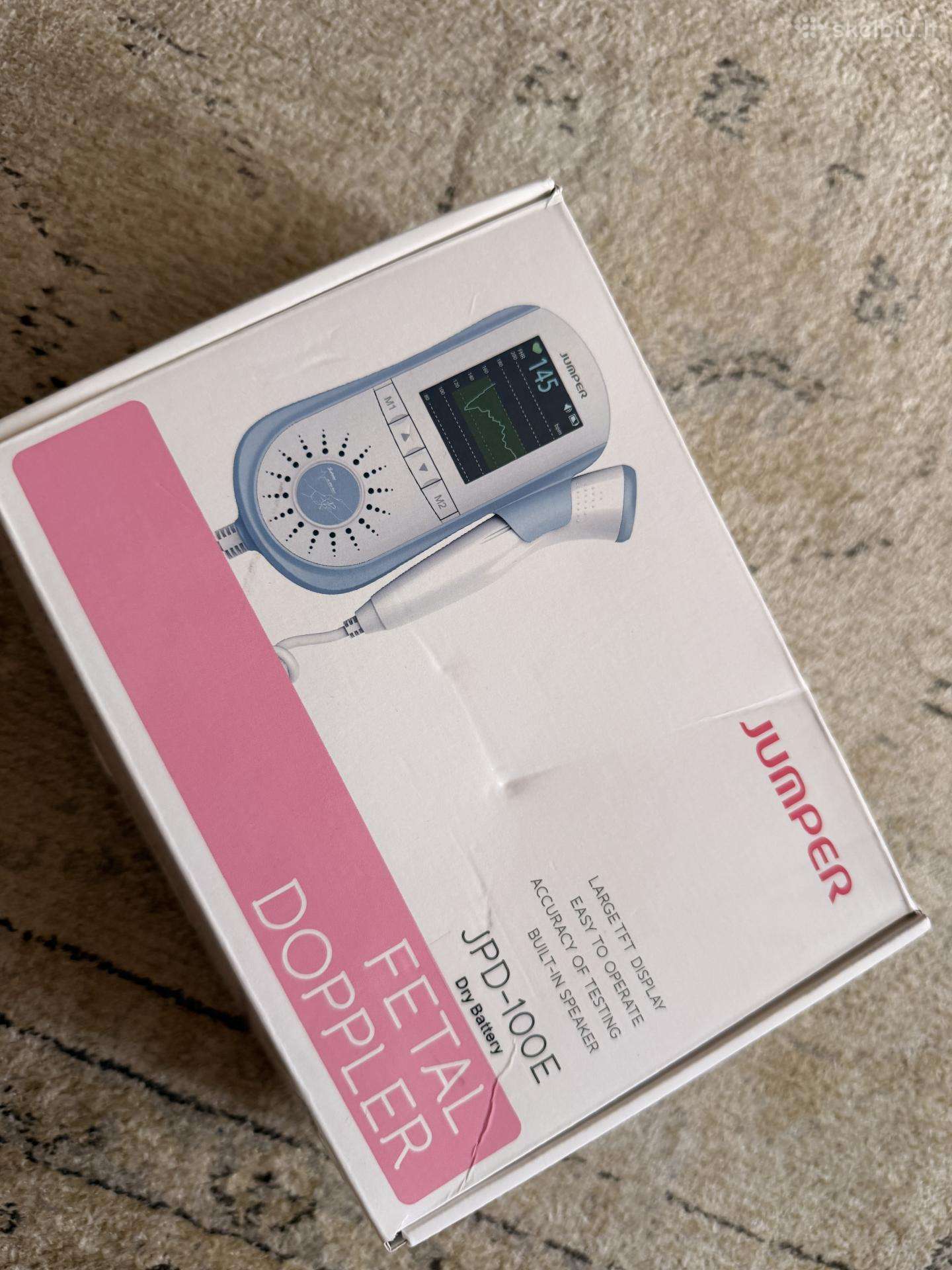 Jumper Jpd-100e , Fetal Doppler, Naujas