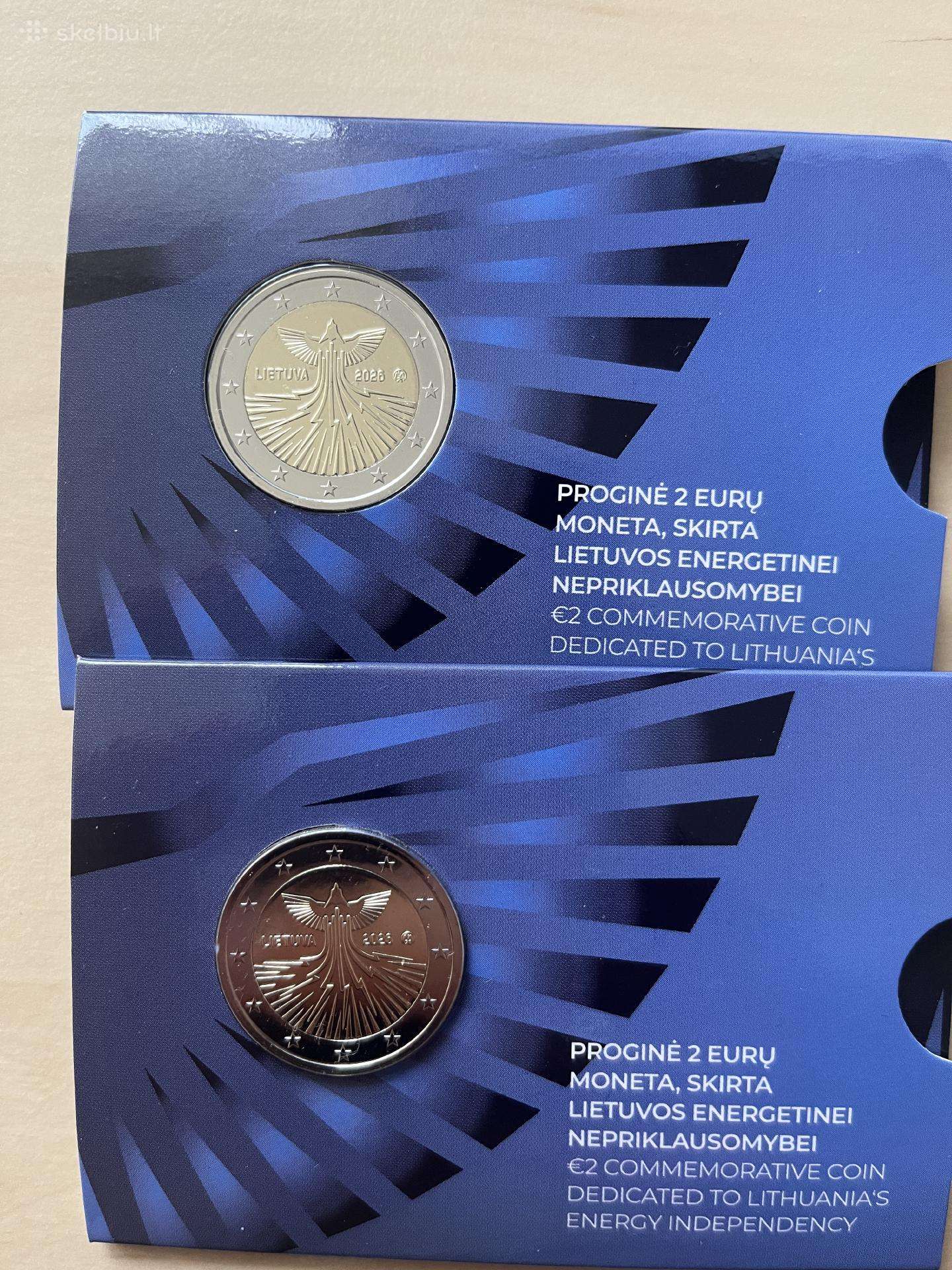 2026 m. 2 € Bu moneta Energetinei nepriklausomybei