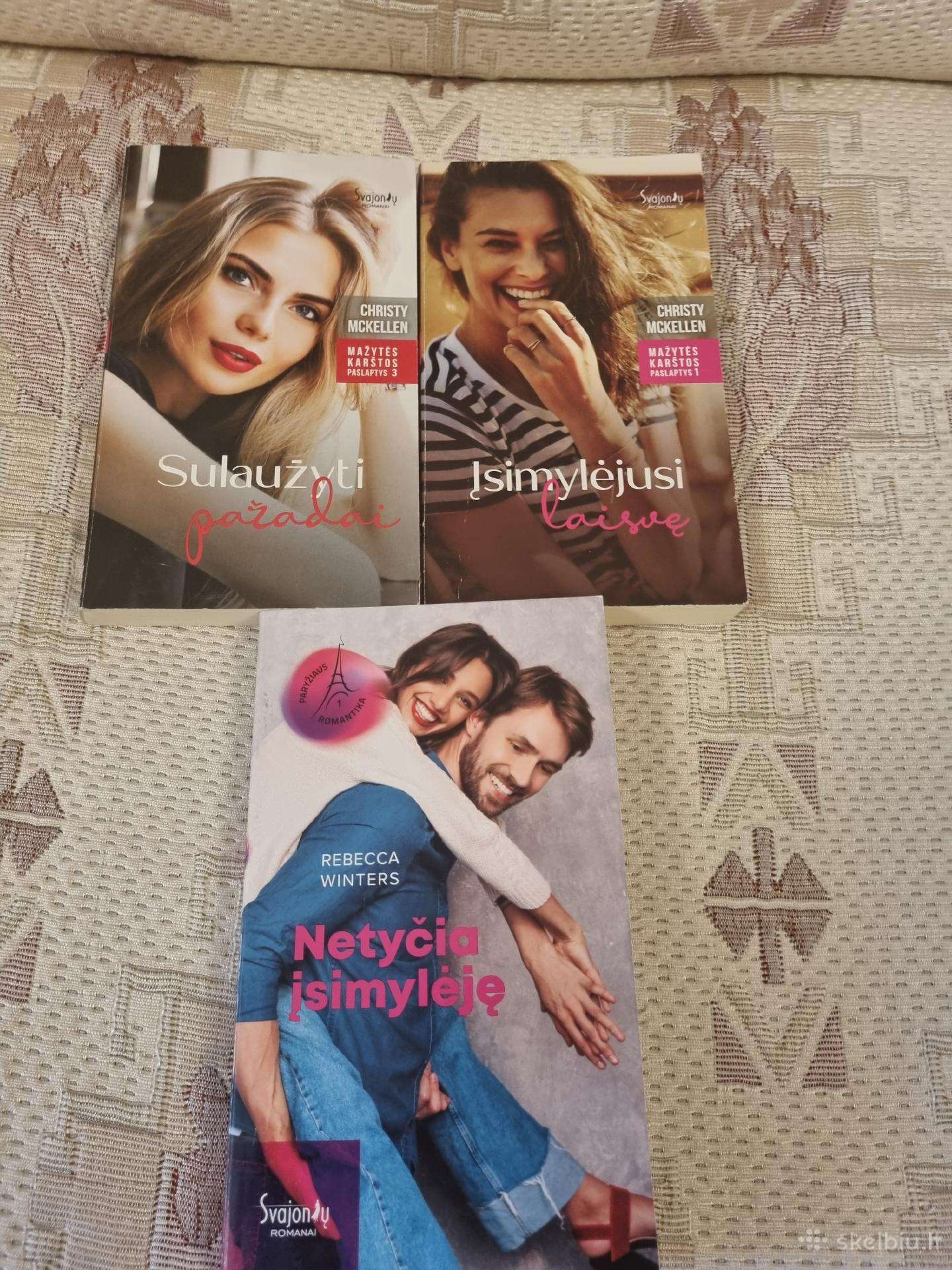 Svajonių romanai 3 knygos