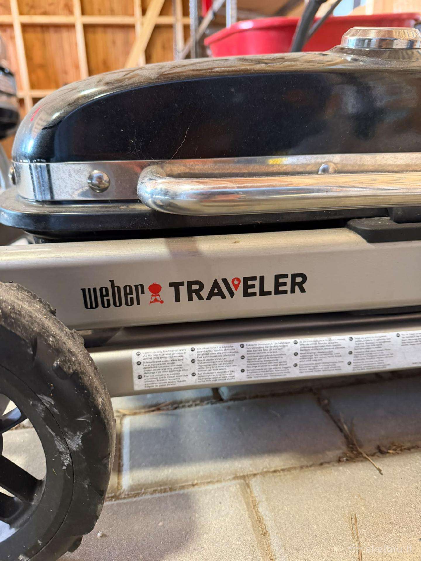 Dujinis kepsninė Weber Traveler