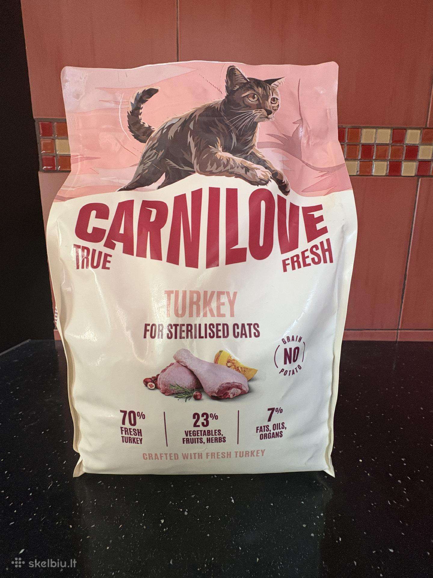 Carnilove sausas kačių pašaras su kalakutiena