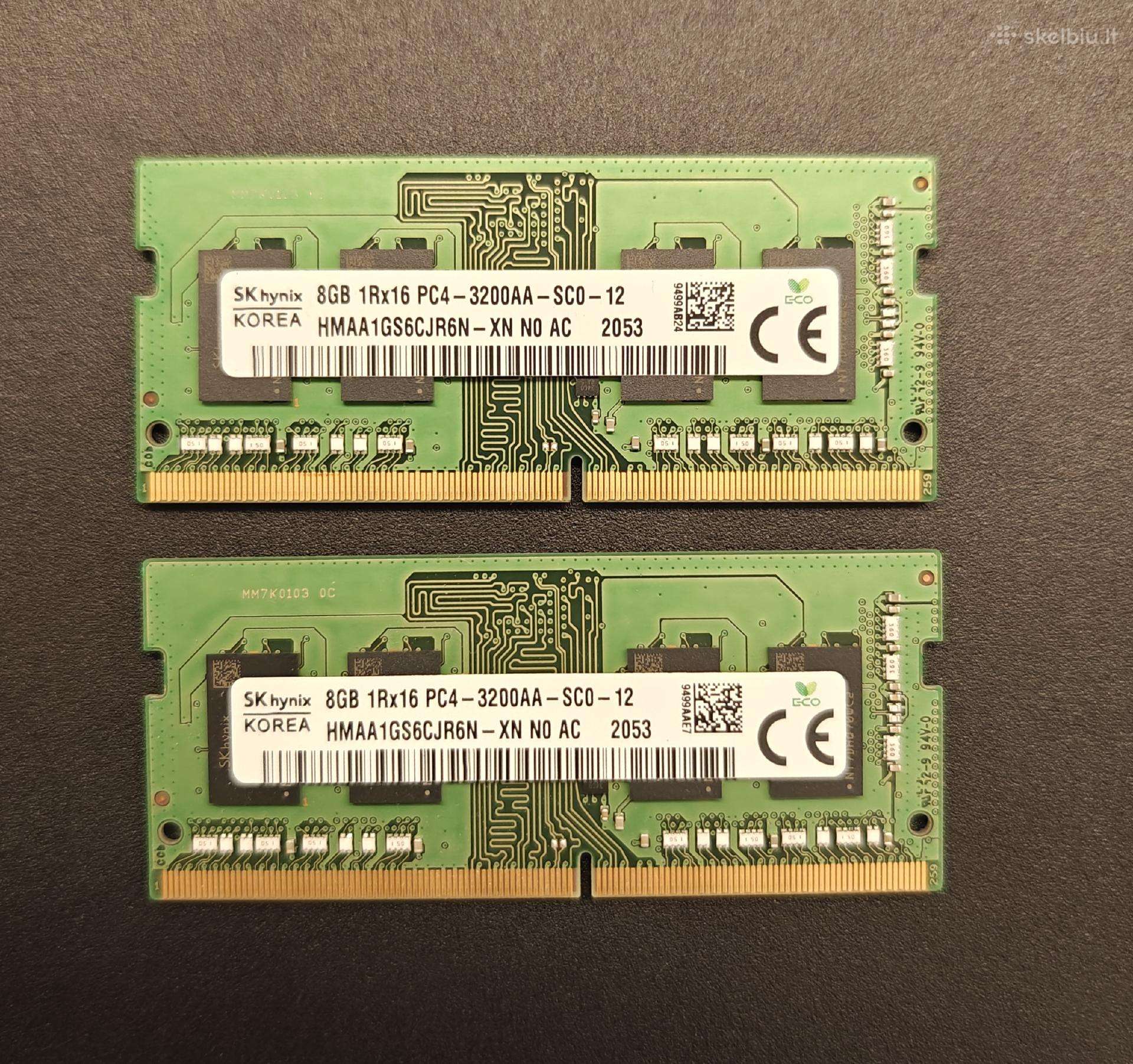 Ddr4 2x8 3200mhz sodimm