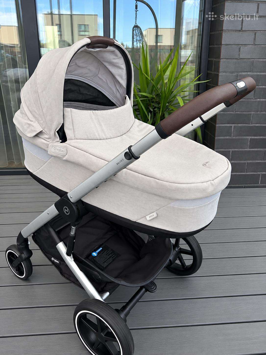 Cybex balios s lux vežimėlis ir lopšys komplektas