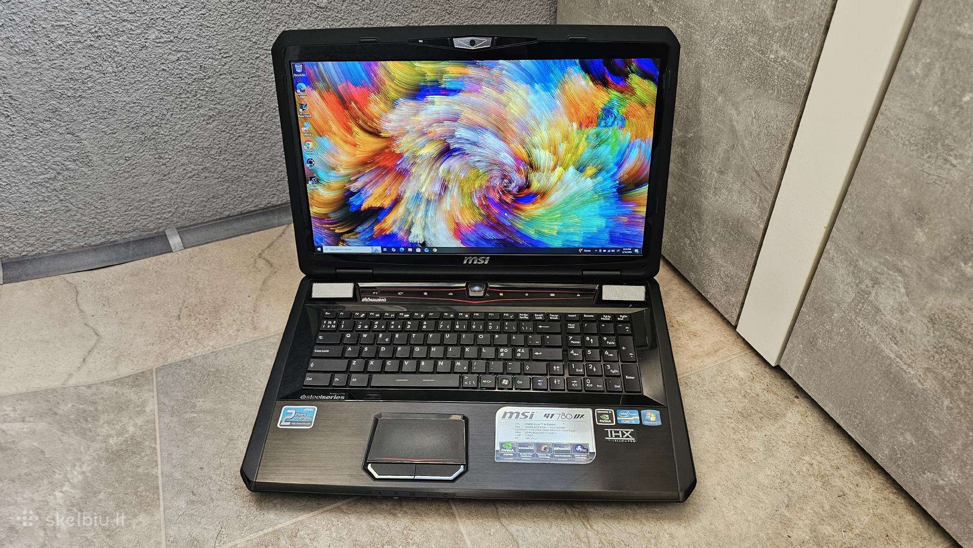 Msi Gt780 Dx i5/8gb/480ssd+640hdd/17.3