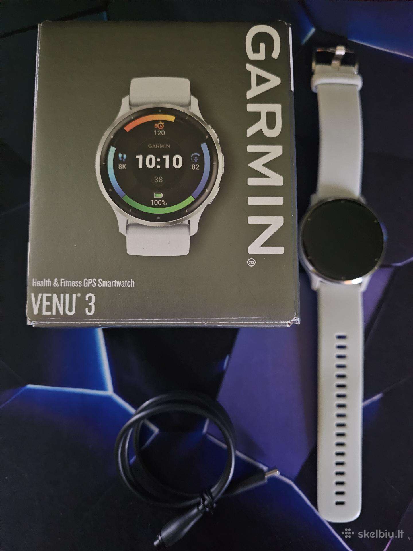 Garmin Venu 3 45 mm – labai geros būklės