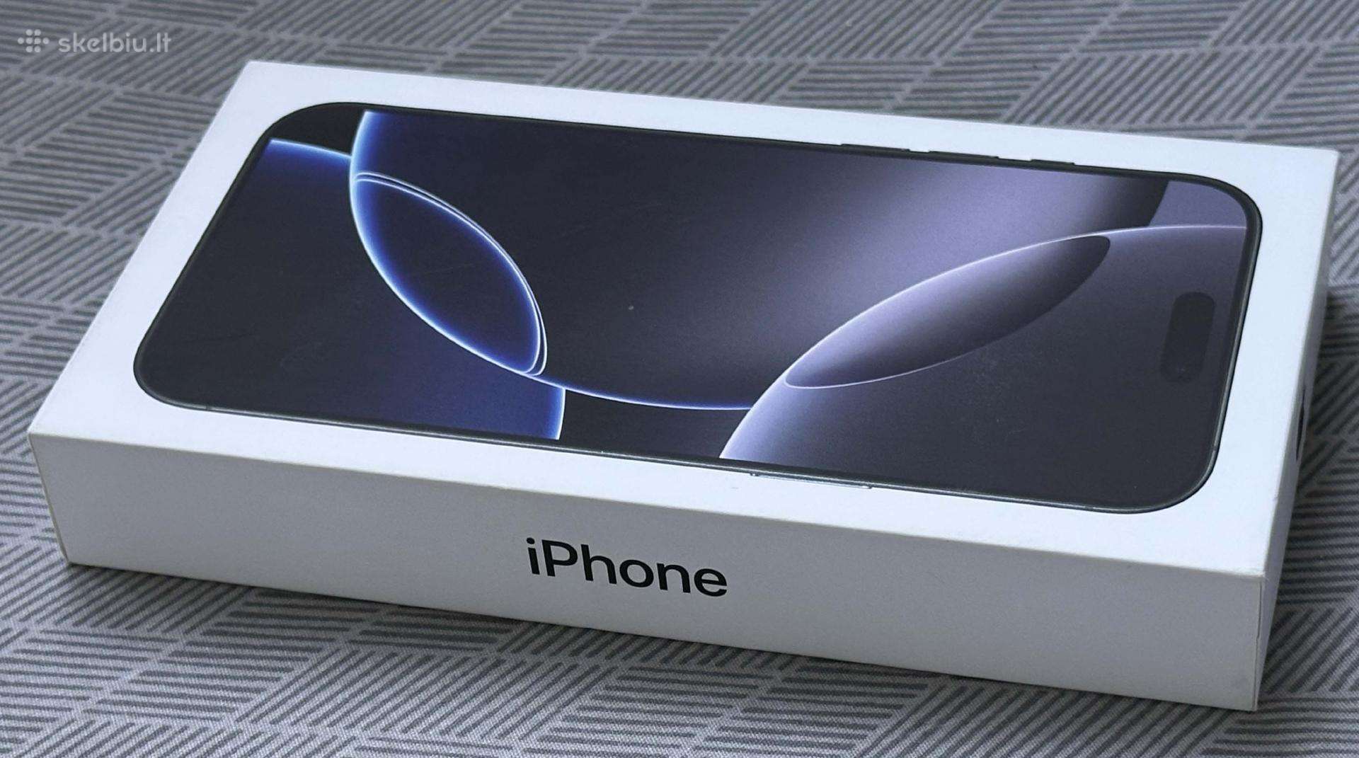 iPhone Pro Max 16 256 GB Black Titanium