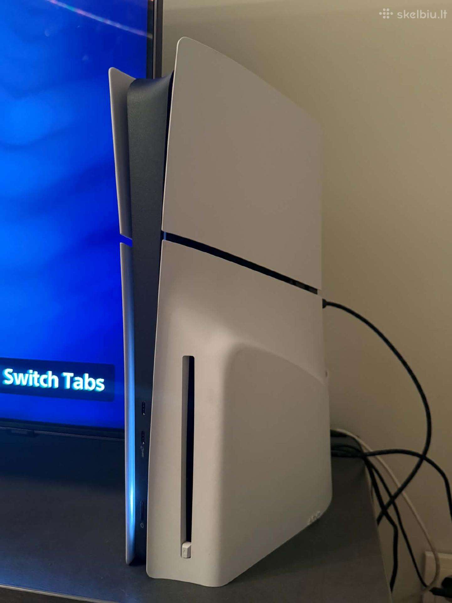 Ps5 slim disc 2 pultai + 1tb SSD