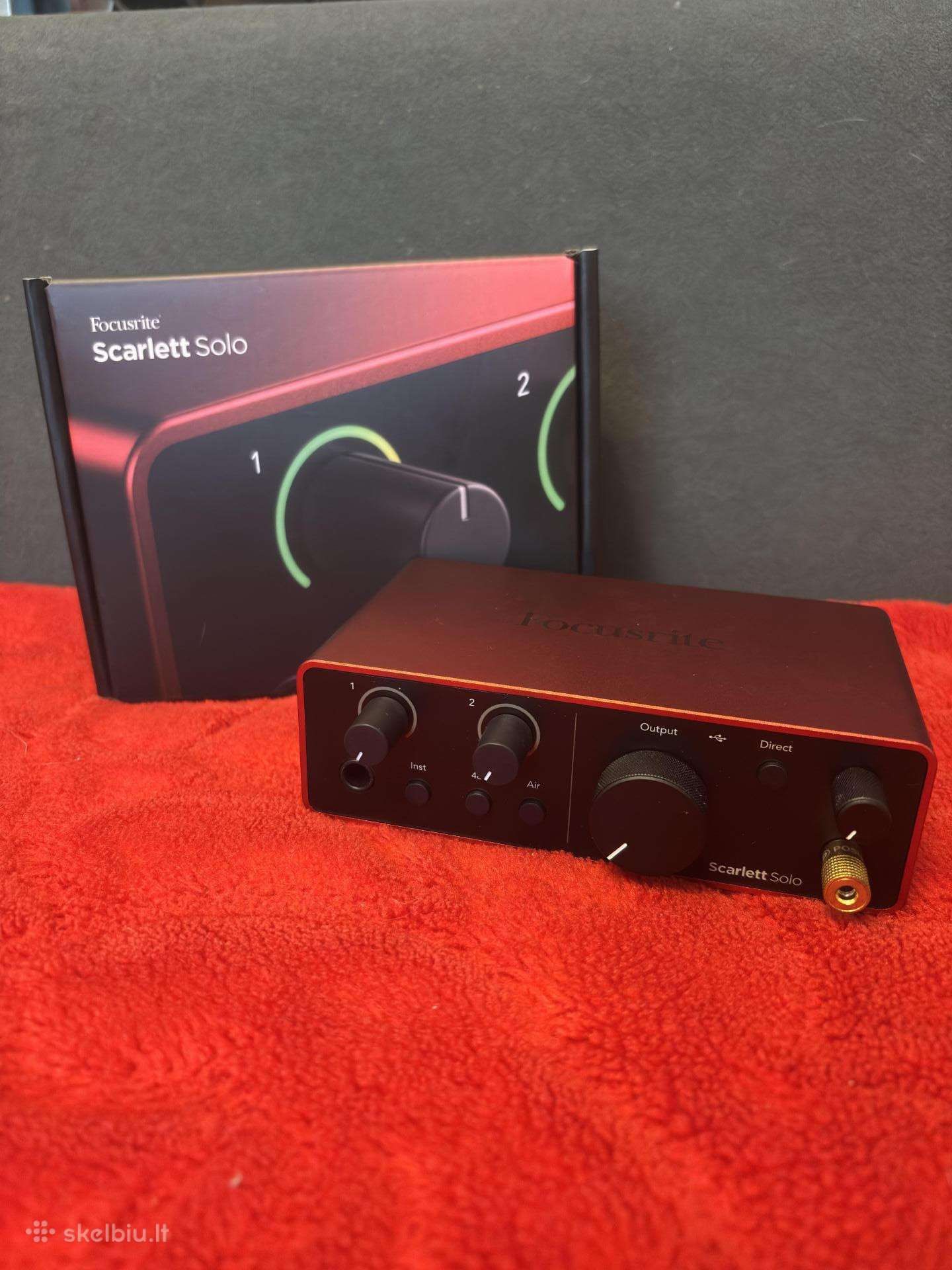 Focusrite Scarlett Solo (4th Gen)