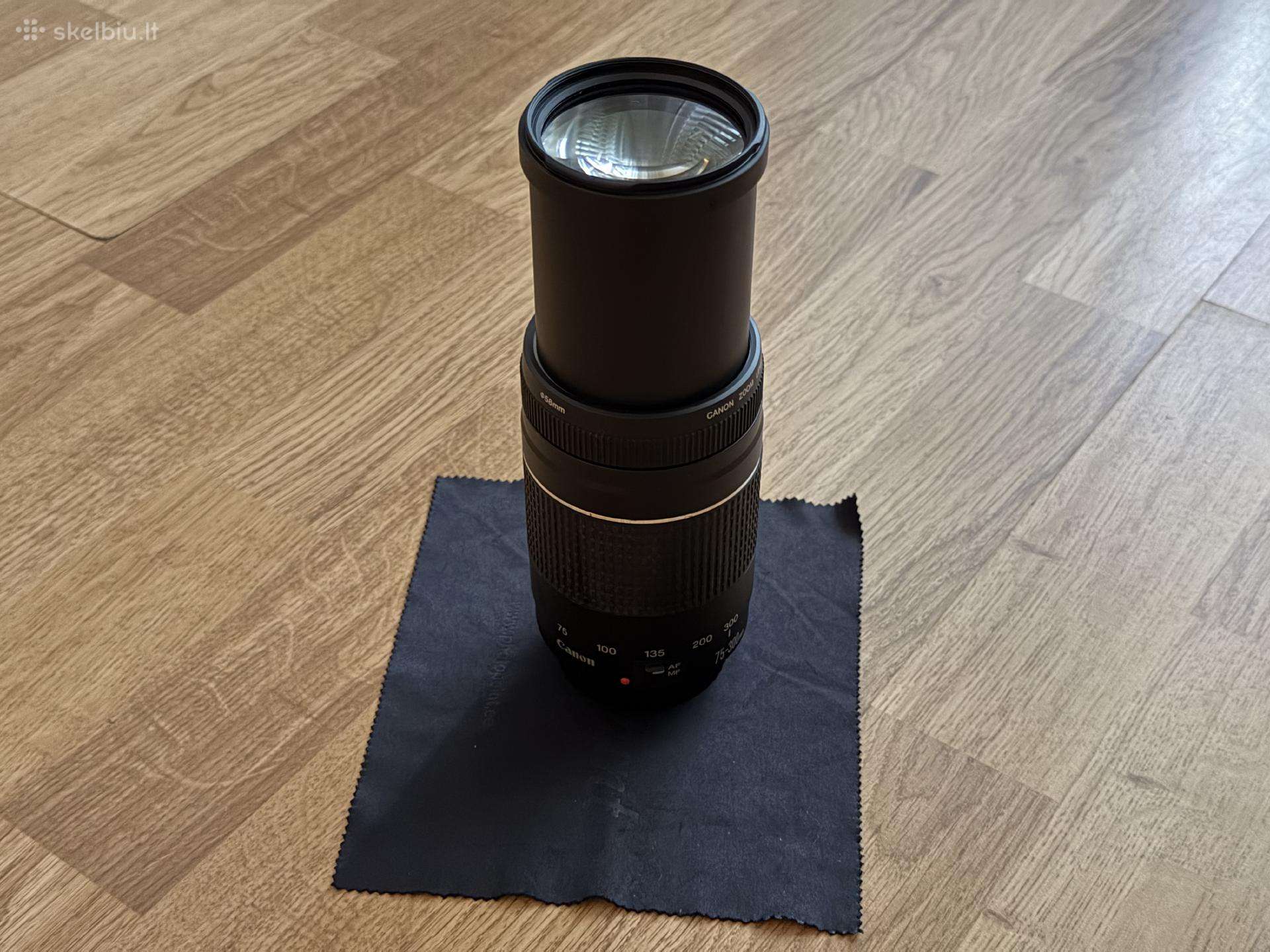 Canon Ef 75-300mm F/4-5.6 III objektyvas