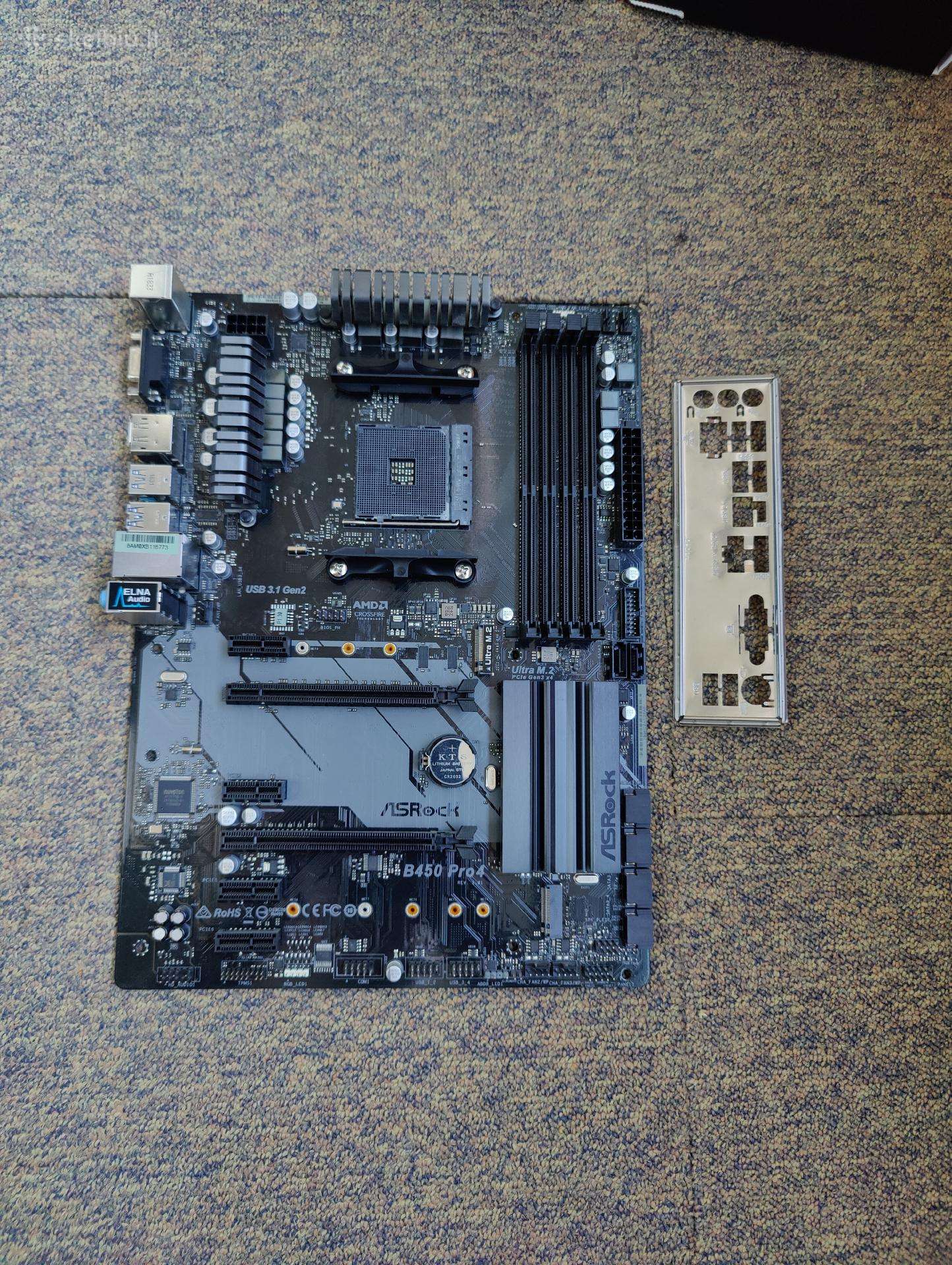 Asrock B450 Pro Atx motininė plokštė