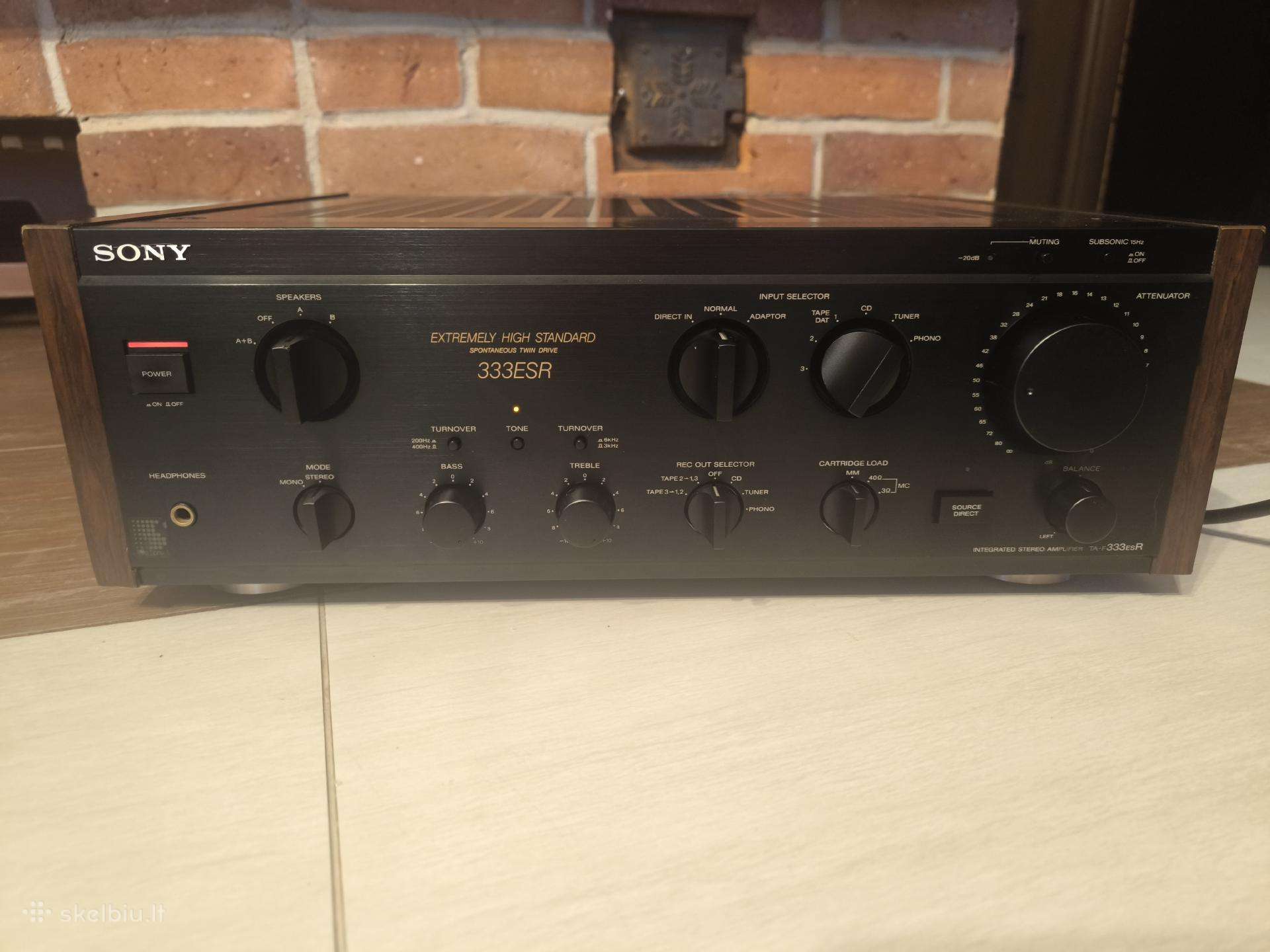 Sony Ta-f333esr stiprintuvas