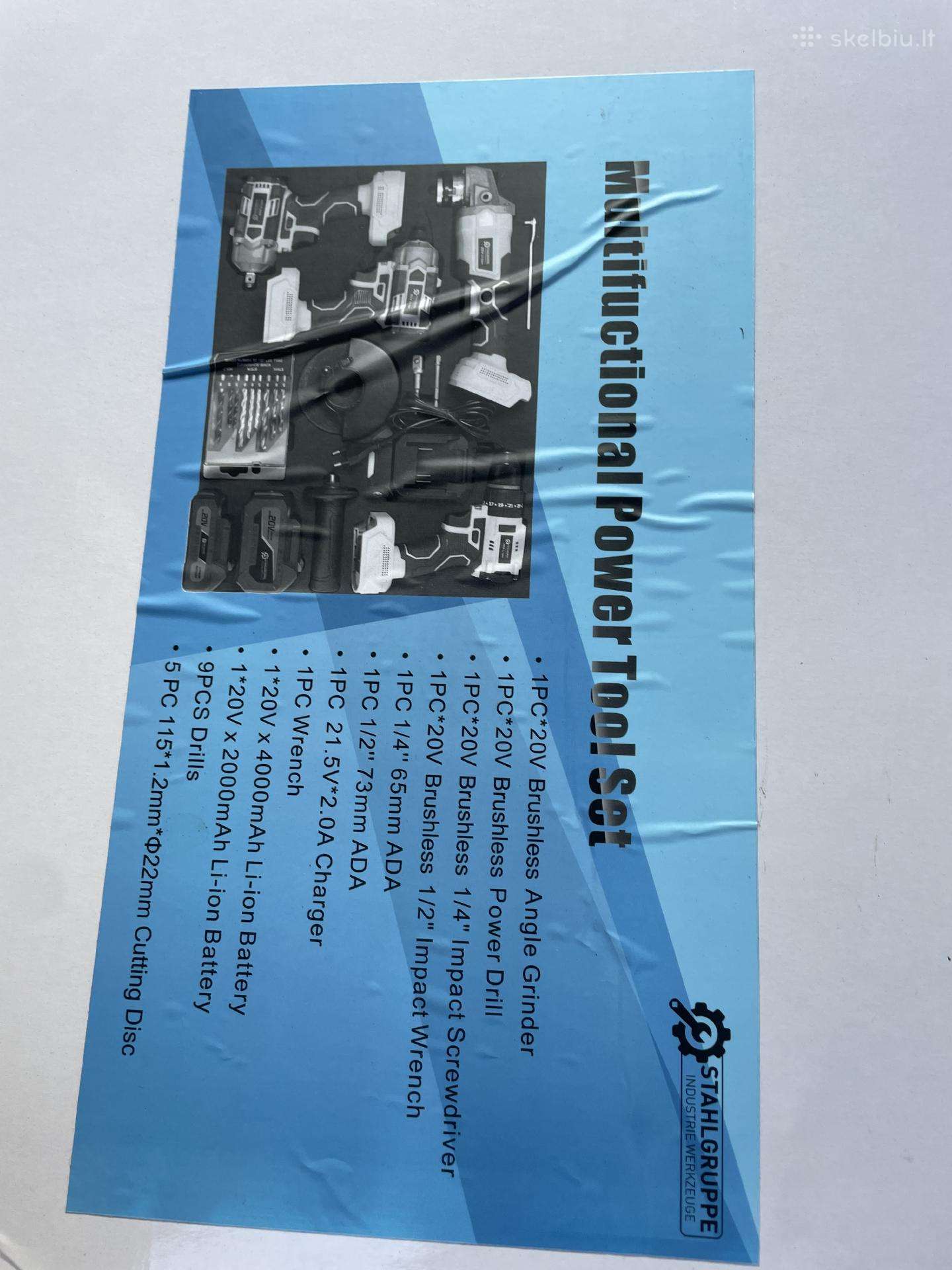 Multifunkciniu suktuku komplektas